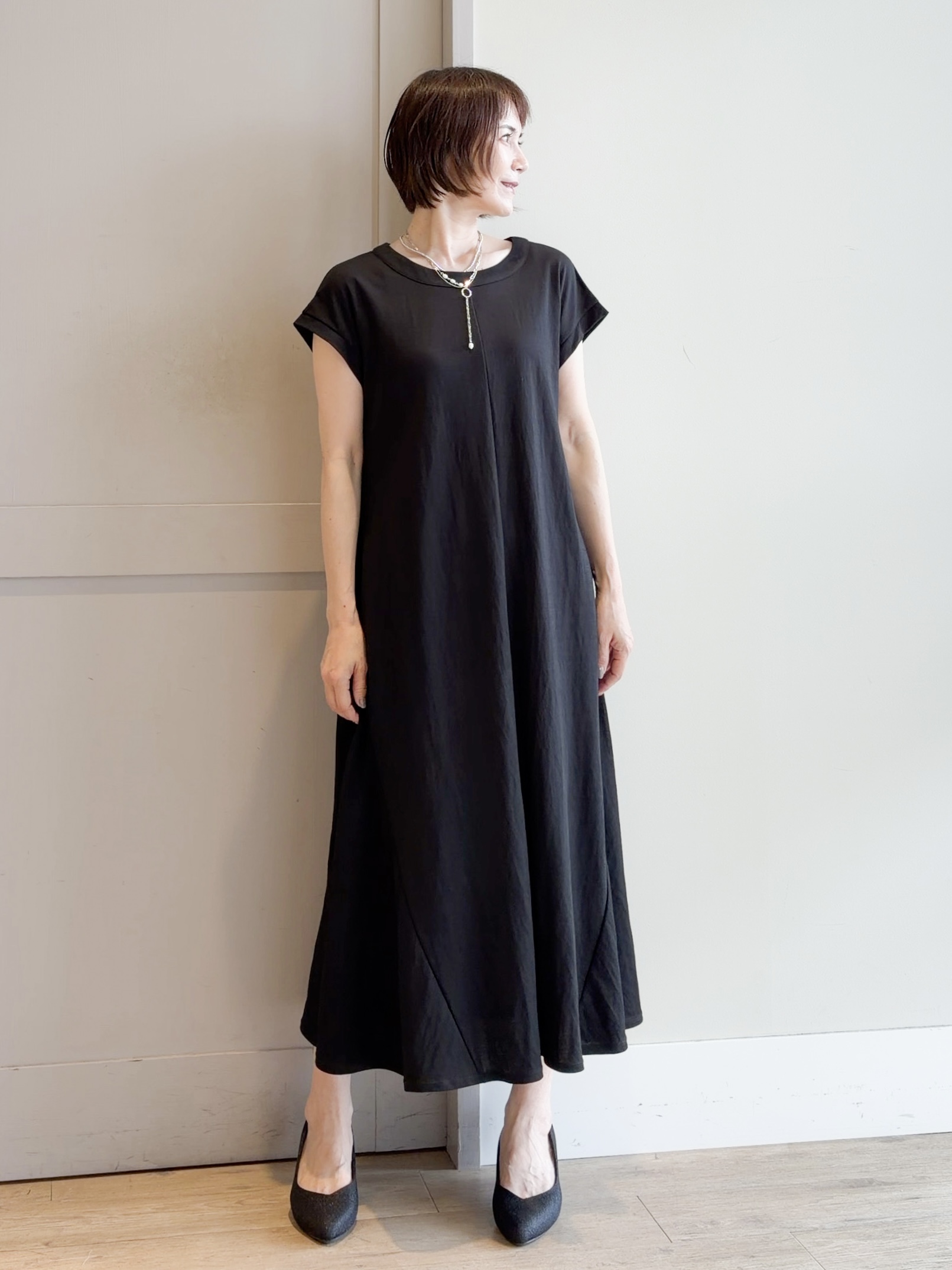 yamakoさんの「grove｜シアードットカーディガン」を使ったコーディネート