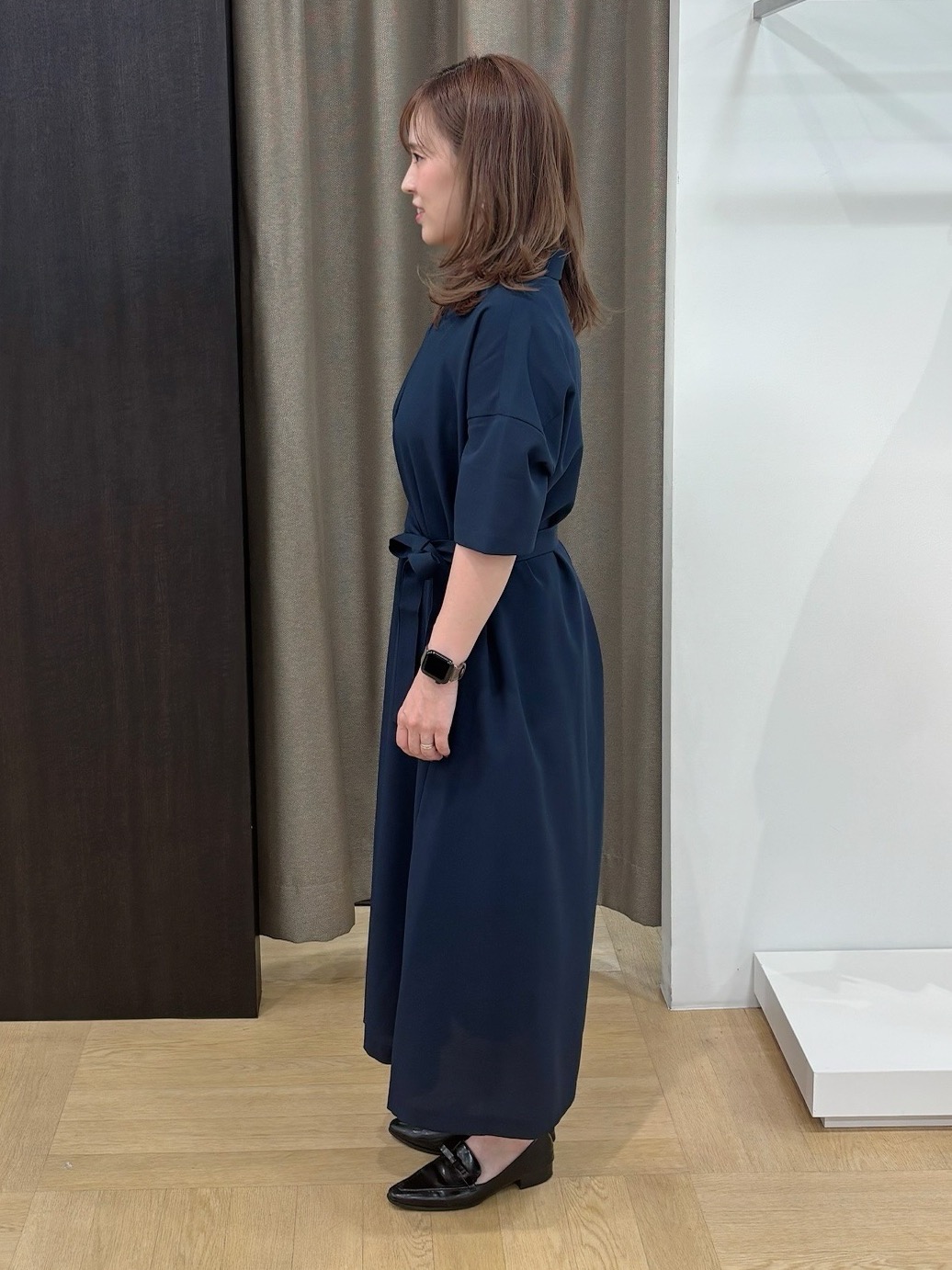 Keiさんの「UNTITLED｜【UVカット/接触冷感/通気性】エアリークールワンピース」を使ったコーディネート