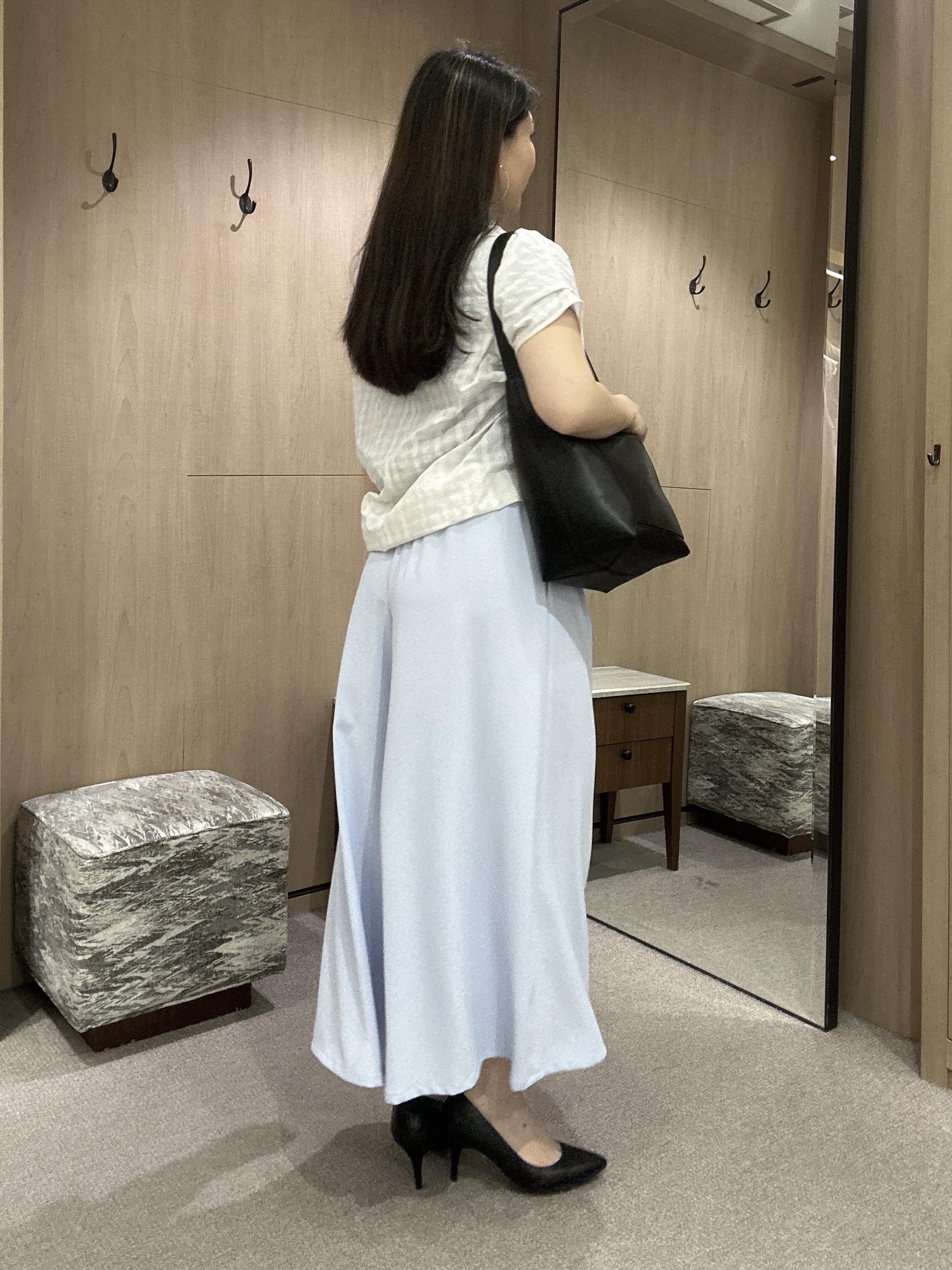YURIさんの「UNTITLED｜ダイヤジオメプリントブラウス」を使ったコーディネート