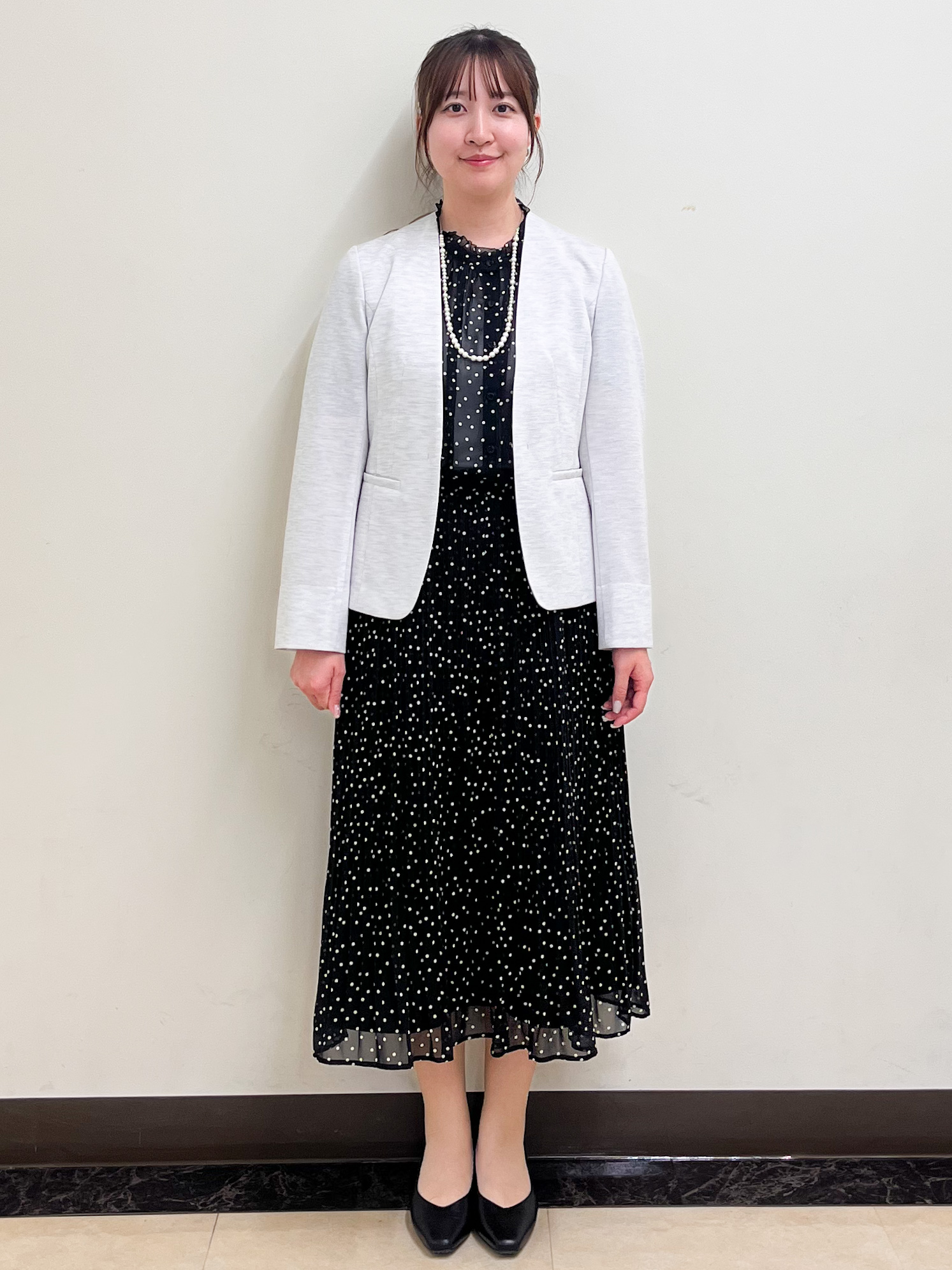 mikikoさんの「Reflect｜【SS-4Lサイズ／UVカット／接触冷感】匠ジャケット／ノーカラー」を使ったコーディネート