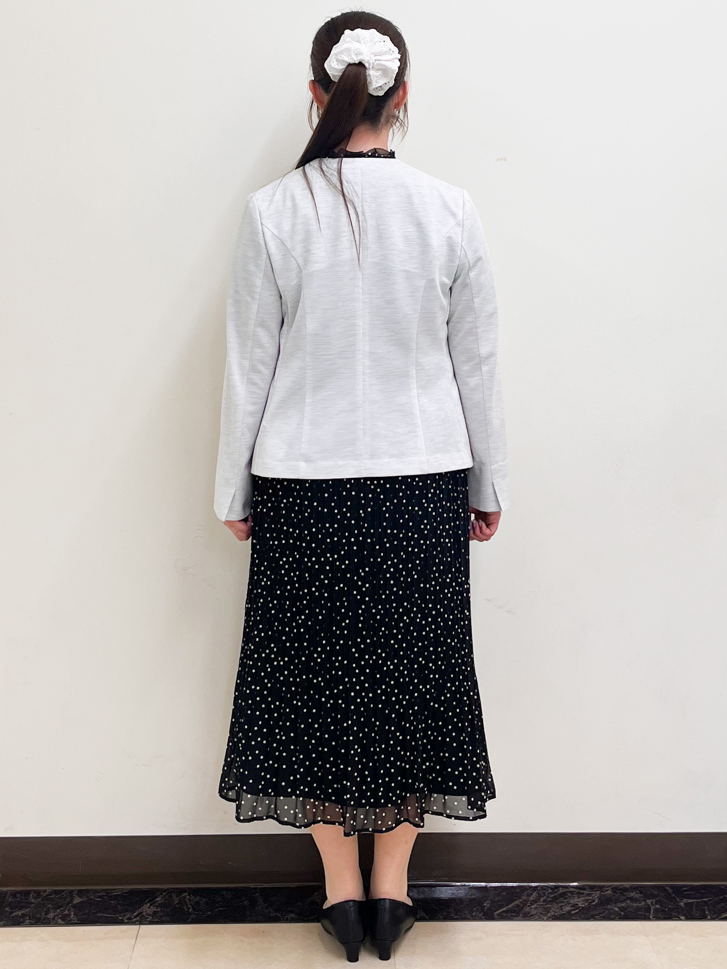 mikikoさんの「Reflect｜【SS-4Lサイズ／UVカット／接触冷感】匠ジャケット／ノーカラー」を使ったコーディネート