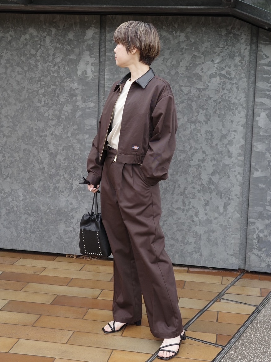 Mariko.Sさんの「OPAQUE.CLIP｜【Dickies(R)&times;OPAQUE.CLIP】ステンカラーブルゾン」を使ったコーディネート