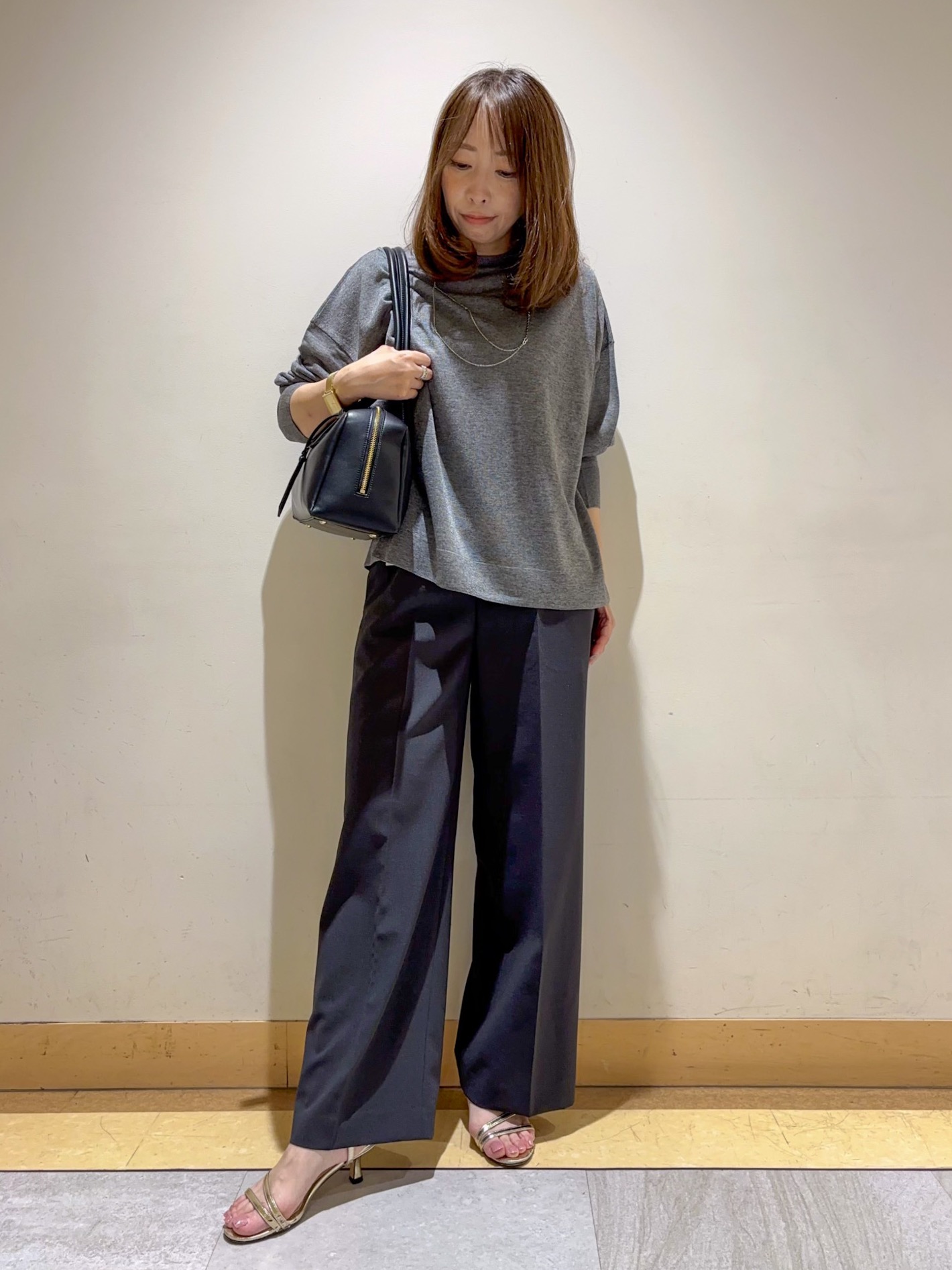 sattoさんの「UNTITLED｜【アンサンブル可】前後2WAYカーディガン」を使ったコーディネート