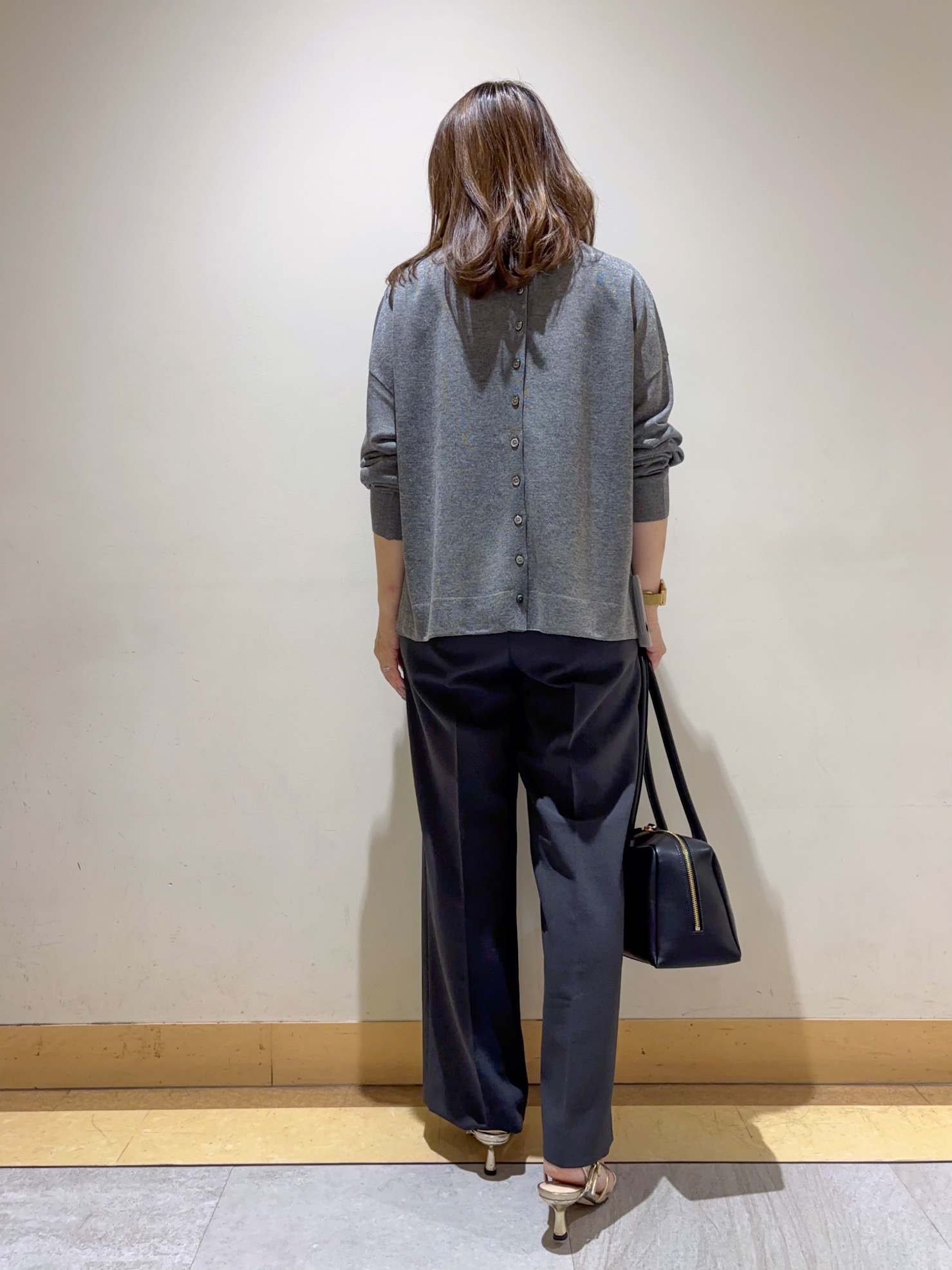 sattoさんの「UNTITLED｜【アンサンブル可】前後2WAYカーディガン」を使ったコーディネート