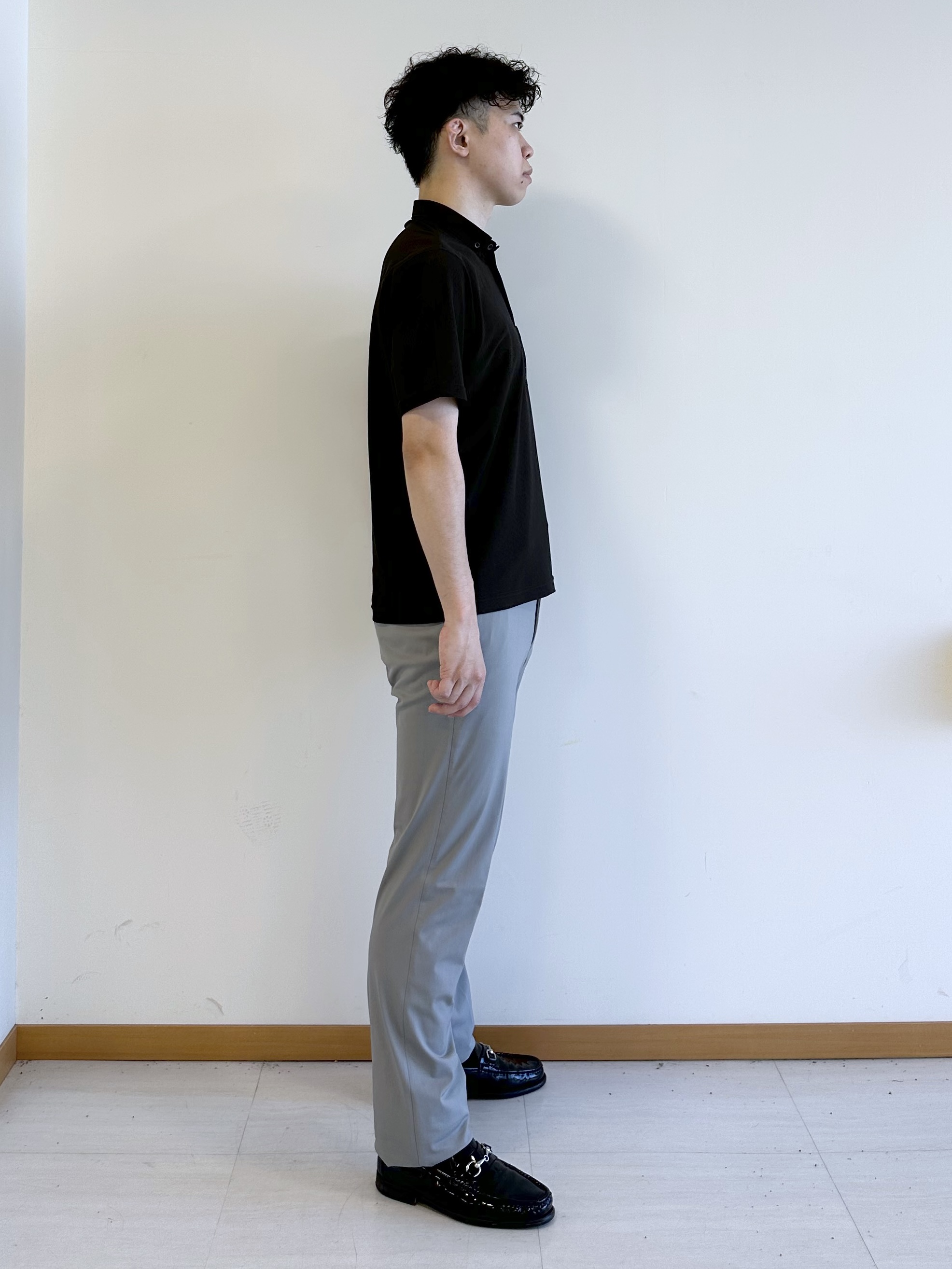 イッシーさんの「TAKEO KIKUCHI｜【通気性】AIR TOOL ポロシャツ」を使ったコーディネート