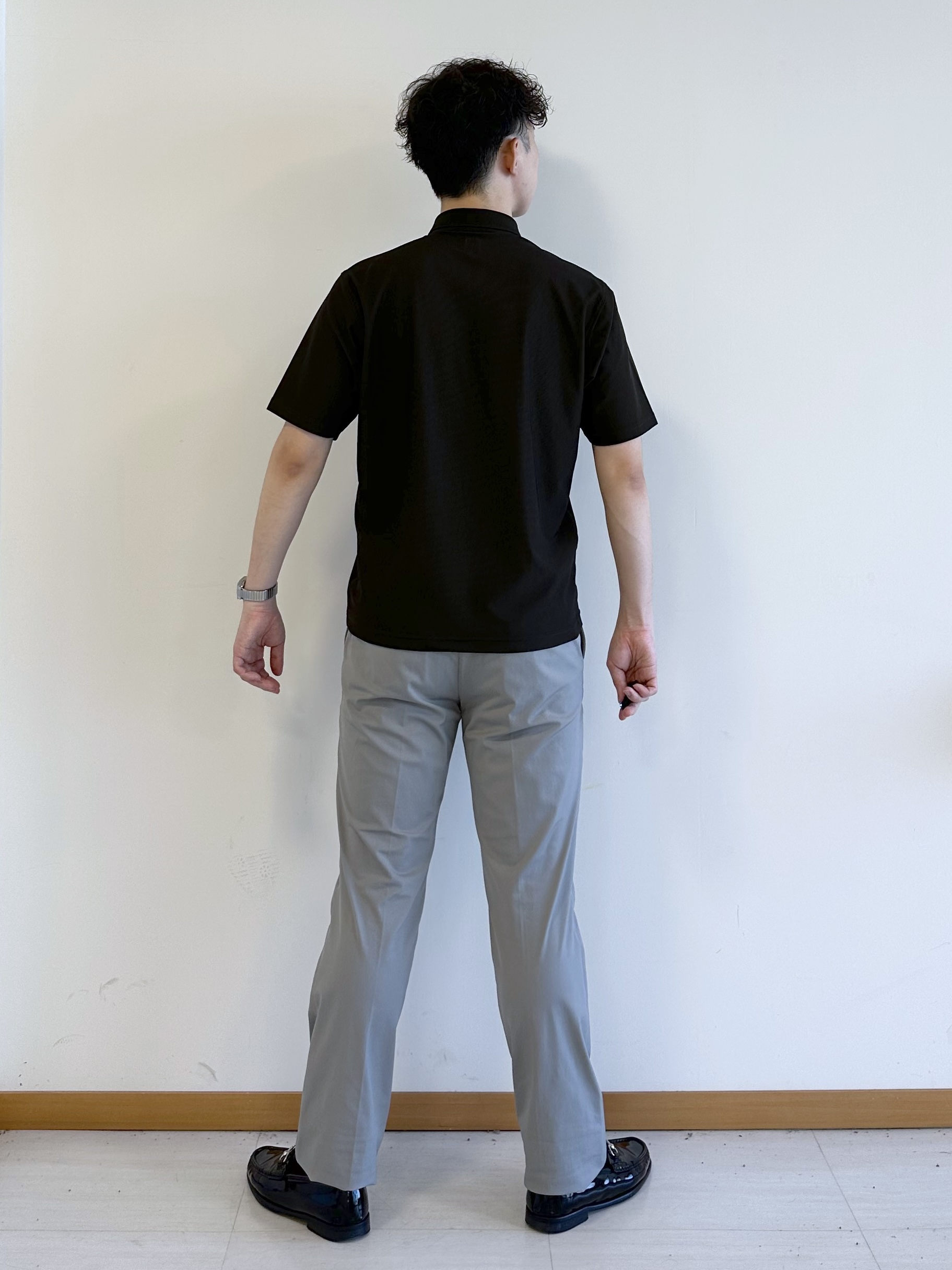 イッシーさんの「TAKEO KIKUCHI｜【通気性】AIR TOOL ポロシャツ」を使ったコーディネート