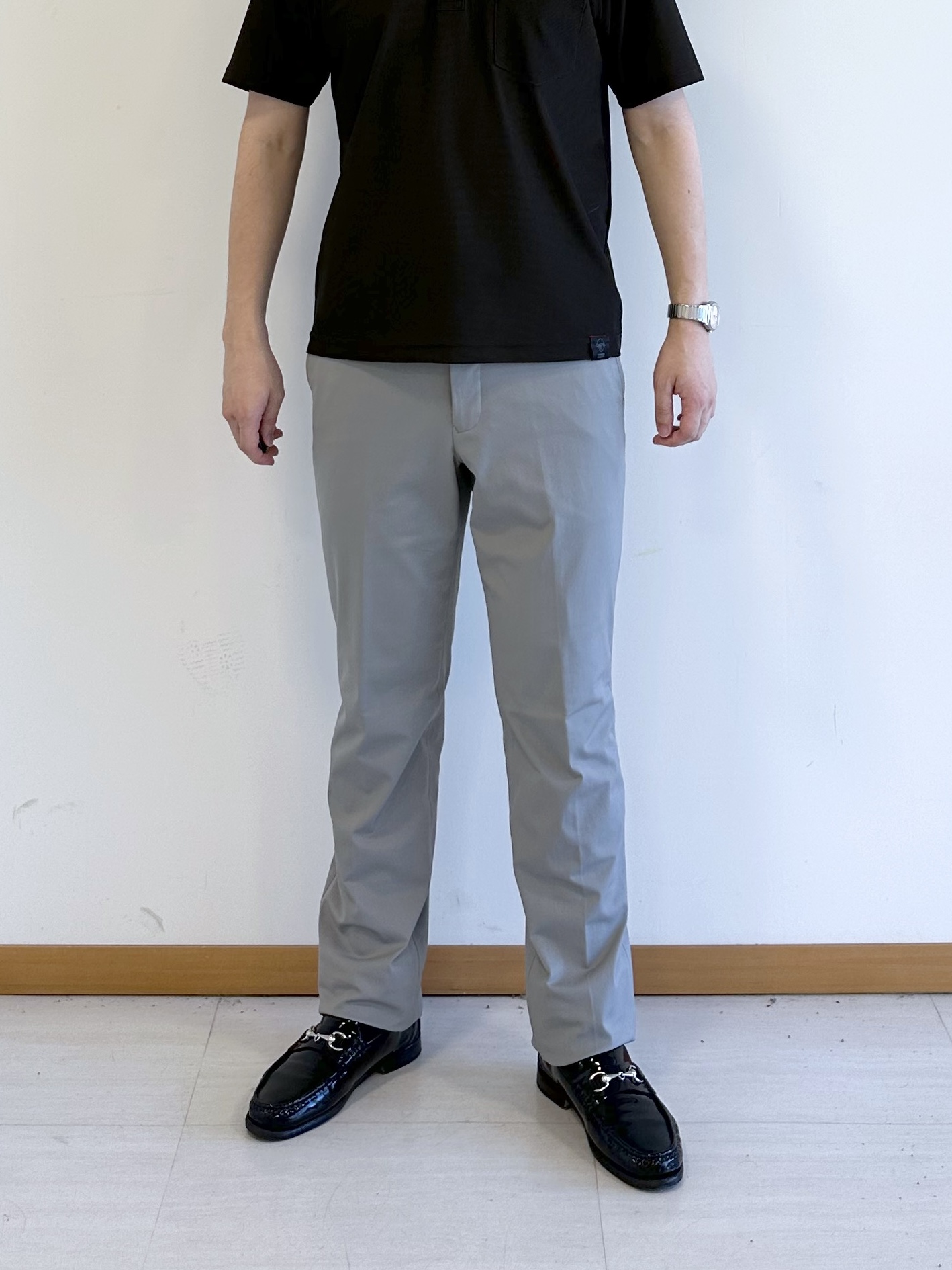 イッシーさんの「TAKEO KIKUCHI｜【通気性】AIR TOOL ポロシャツ」を使ったコーディネート