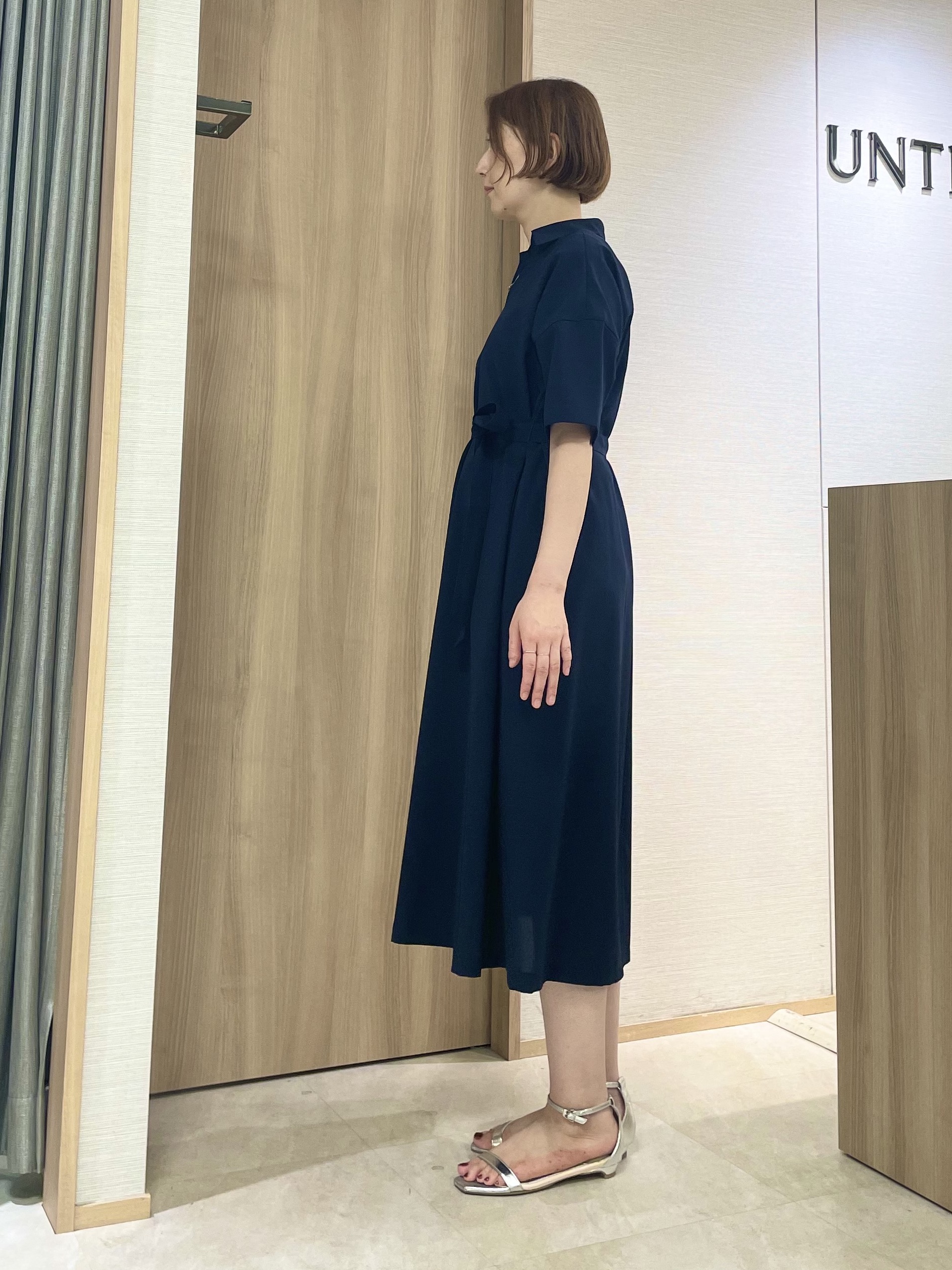 aliceさんの「UNTITLED｜【UVカット/接触冷感/通気性】エアリークールワンピース」を使ったコーディネート