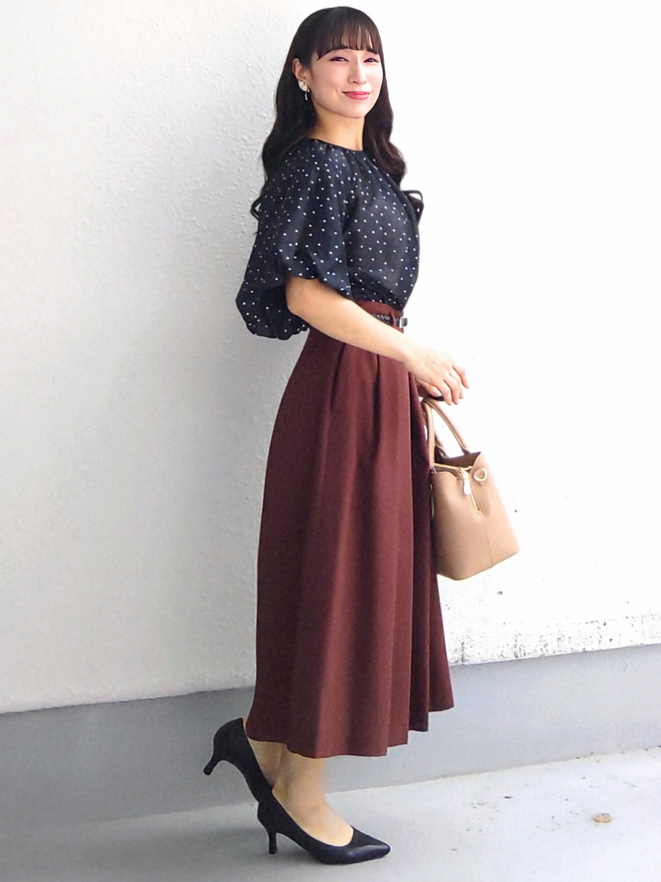 keinaさんの「SunaUna｜シアードットブラウス」を使ったコーディネート