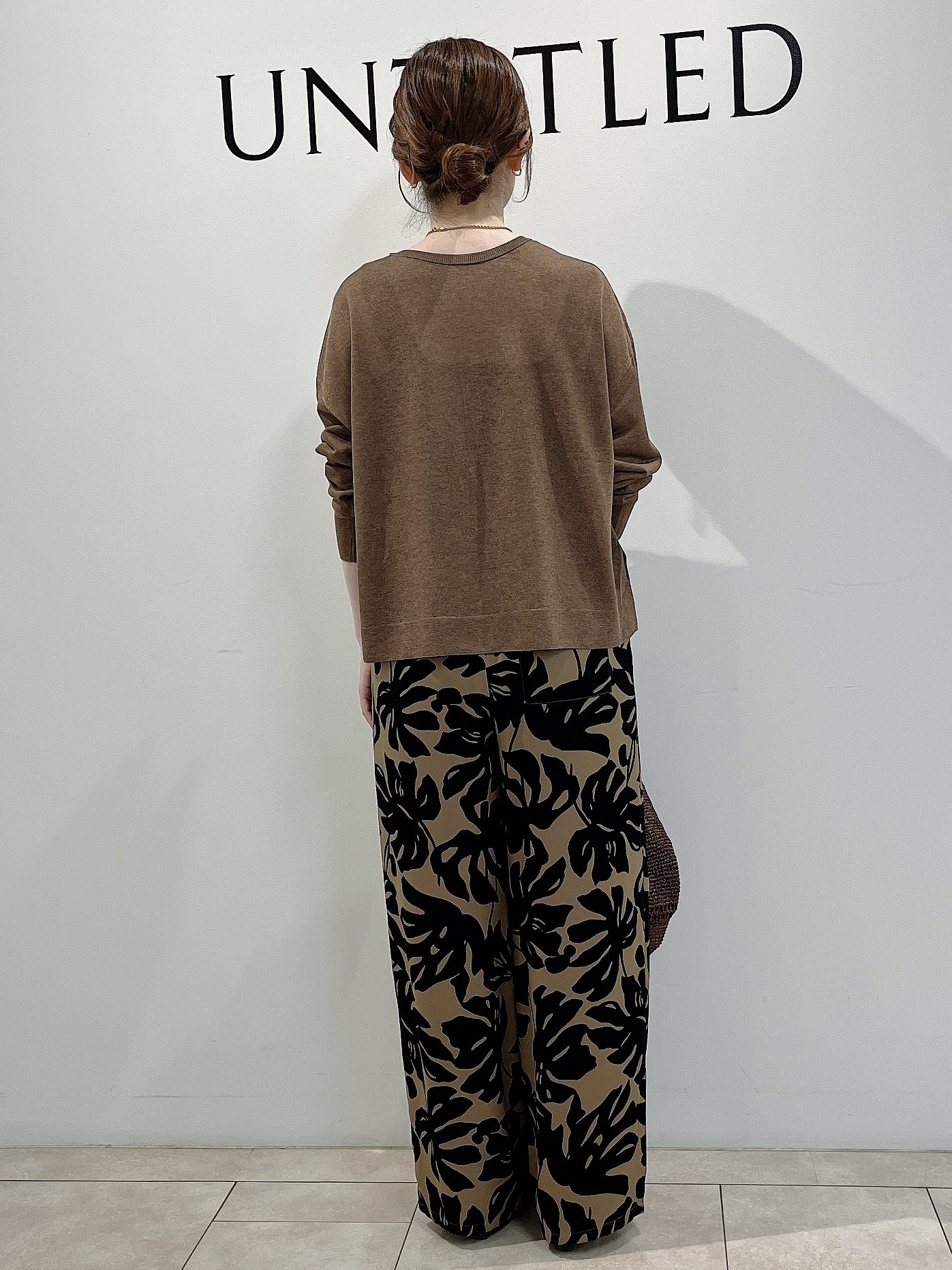 hayaさんの「UNTITLED｜【アンサンブル可】前後2WAYカーディガン」を使ったコーディネート