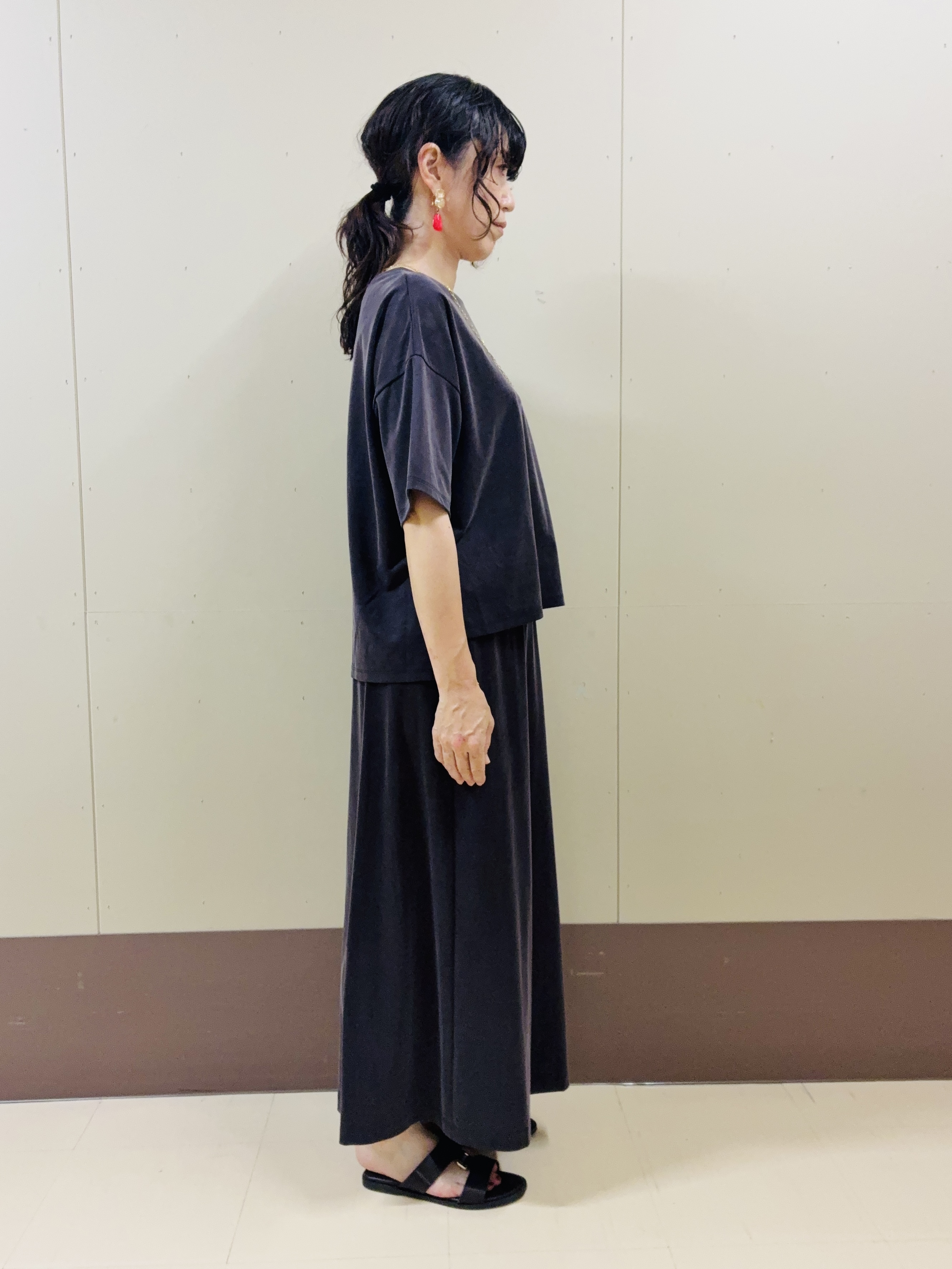 Noriさんの「UNTITLED｜【セットアップ可/接触冷感】ヴィンテージライクプルオーバー」を使ったコーディネート