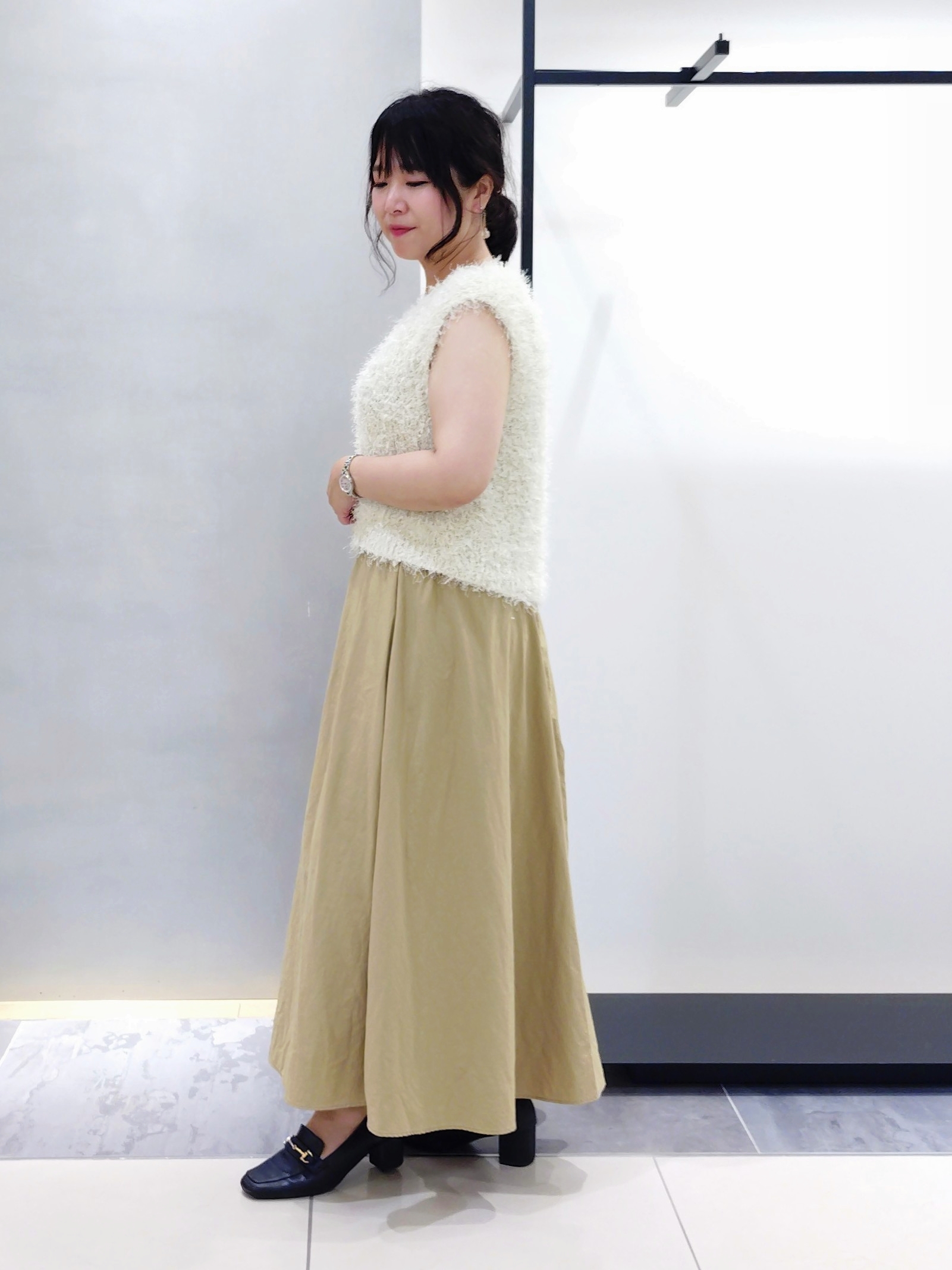 TOMOMIさんの「INDIVI｜【バリエ豊富】デザインワントップネックレス」を使ったコーディネート