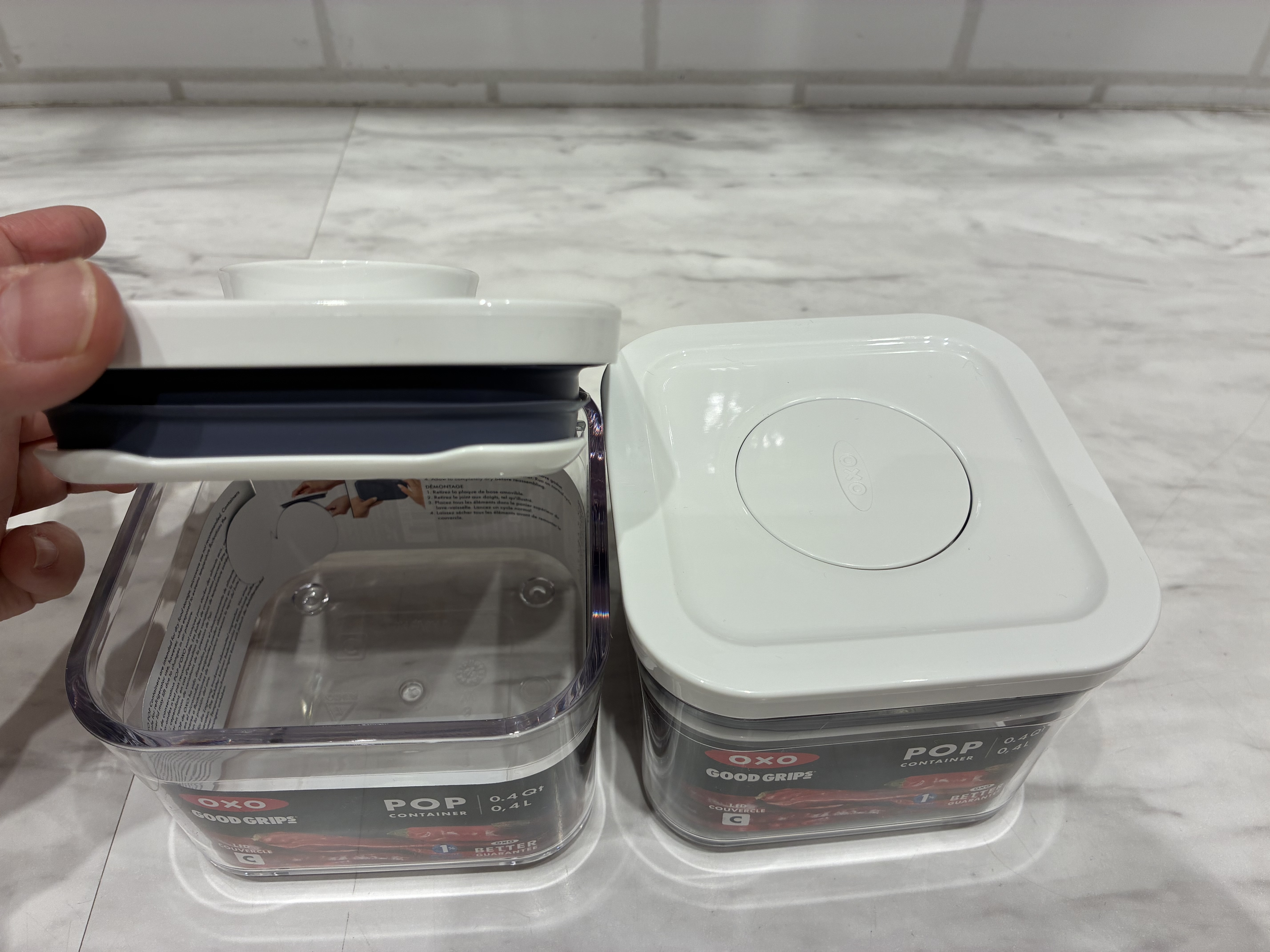 たかさんの「212 KITCHEN STORE｜ポップコンテナ スモールスクエア ショート BK ＜OXO オクソー＞」を使ったコーディネート