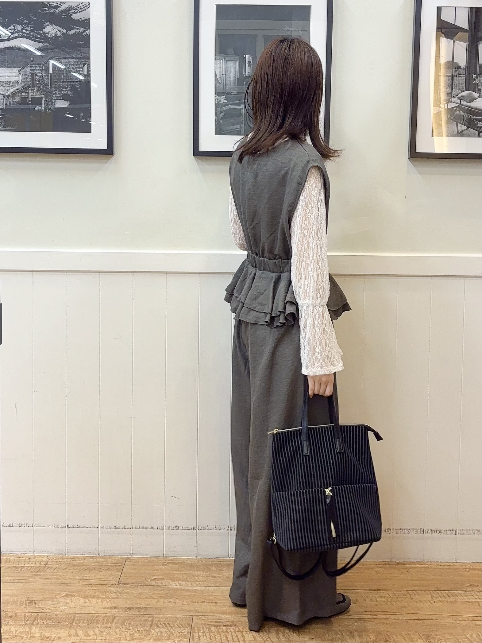 えぬさんの「SHOO･LA･RUE｜【ひんやり/洗濯機可/S-LL】毎日頼れる ベーシックタンクトップ」を使ったコーディネート