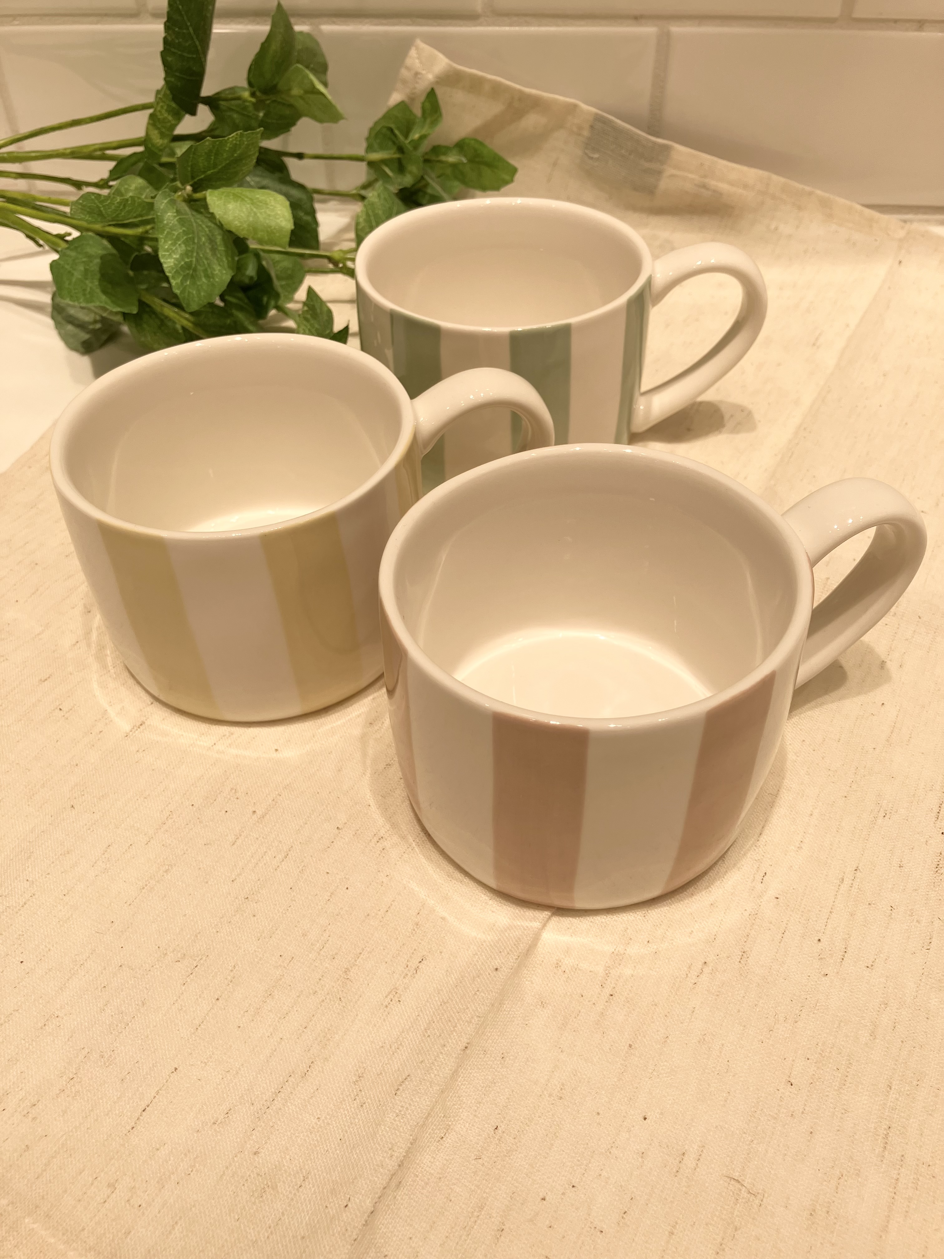 たまさんの「212 KITCHEN STORE｜ストライプ オーバルプレート PK」を使ったコーディネート