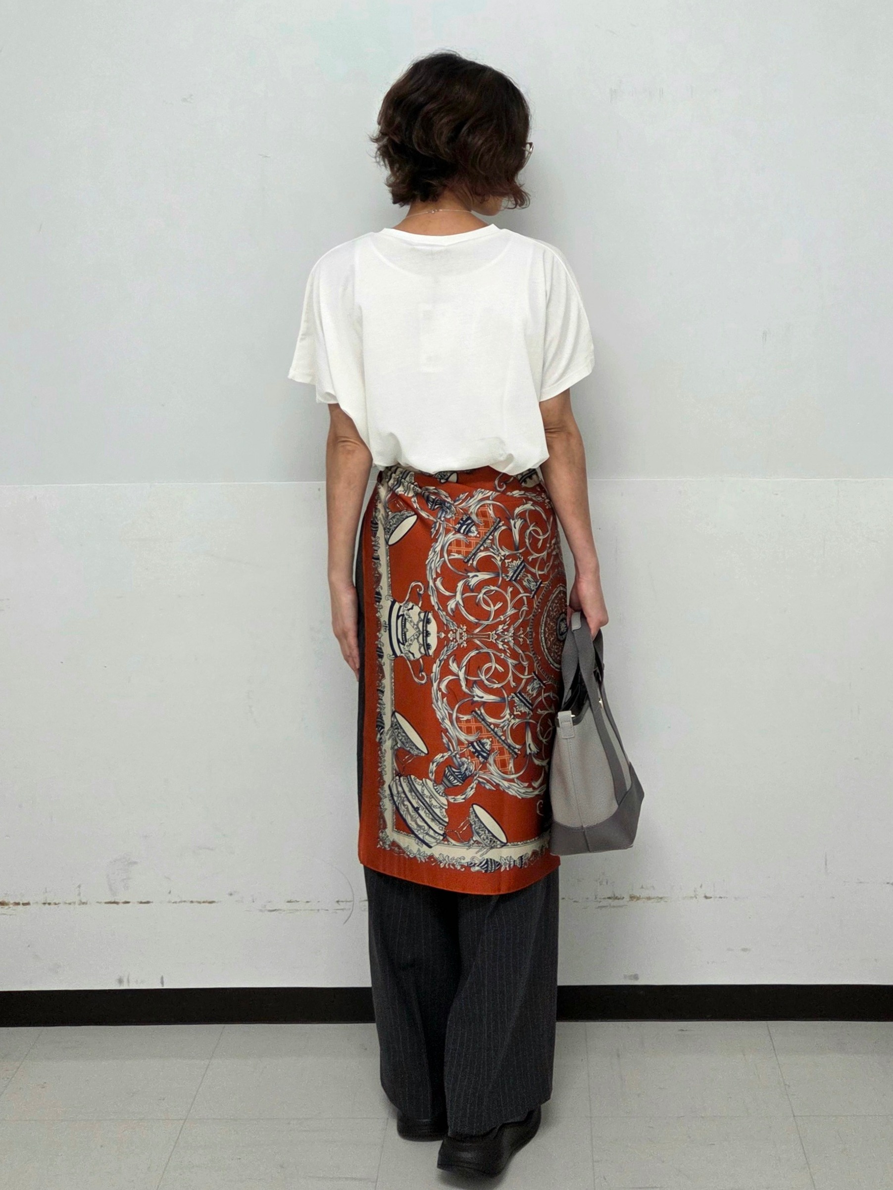 くまみさんの「OPAQUE.CLIP｜フォトプリントTシャツ【洗濯機OK】」を使ったコーディネート