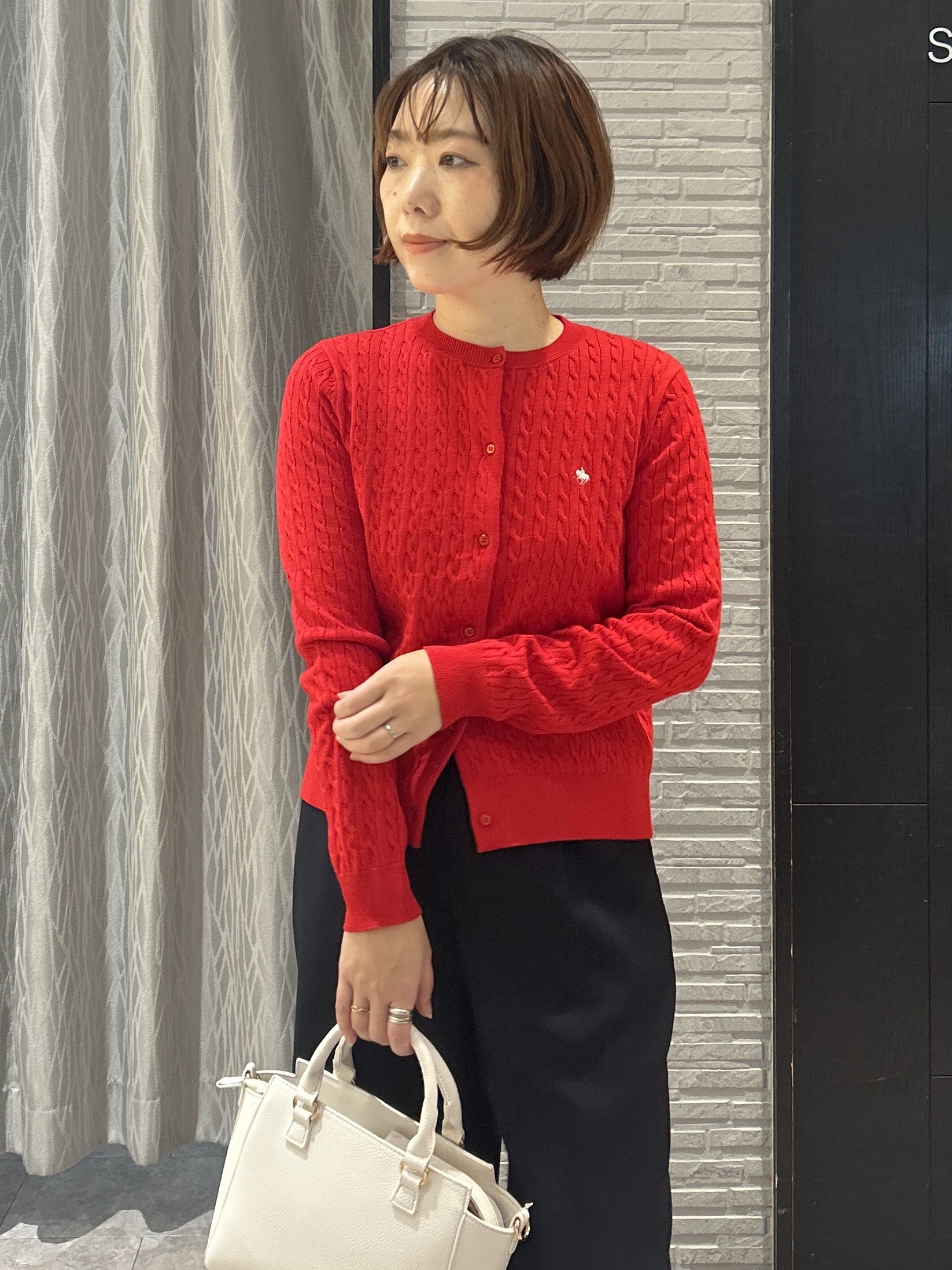 ga_riさんの「THE SHOP TK｜【静電防止】セミワイドパンツ」を使ったコーディネート