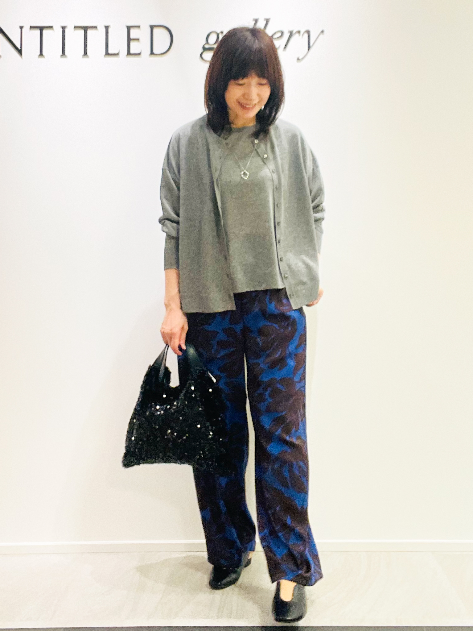 めいさんの「UNTITLED｜【アンサンブル可】前後2WAYカーディガン」を使ったコーディネート