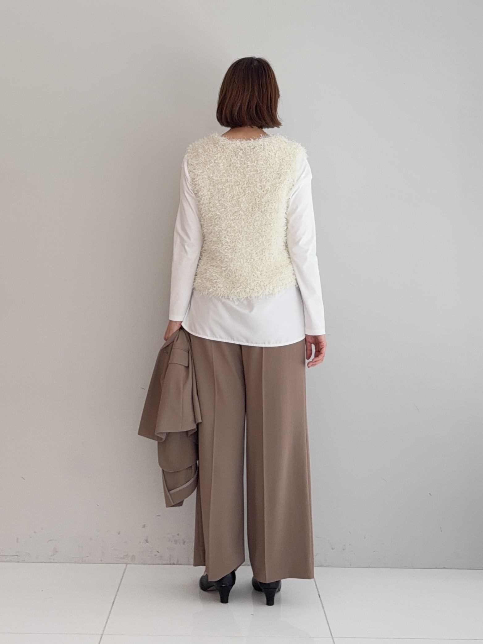 murayamaさんの「INDIVI｜【接触冷感/UVケア/着る日傘】ダブルジャケット」を使ったコーディネート