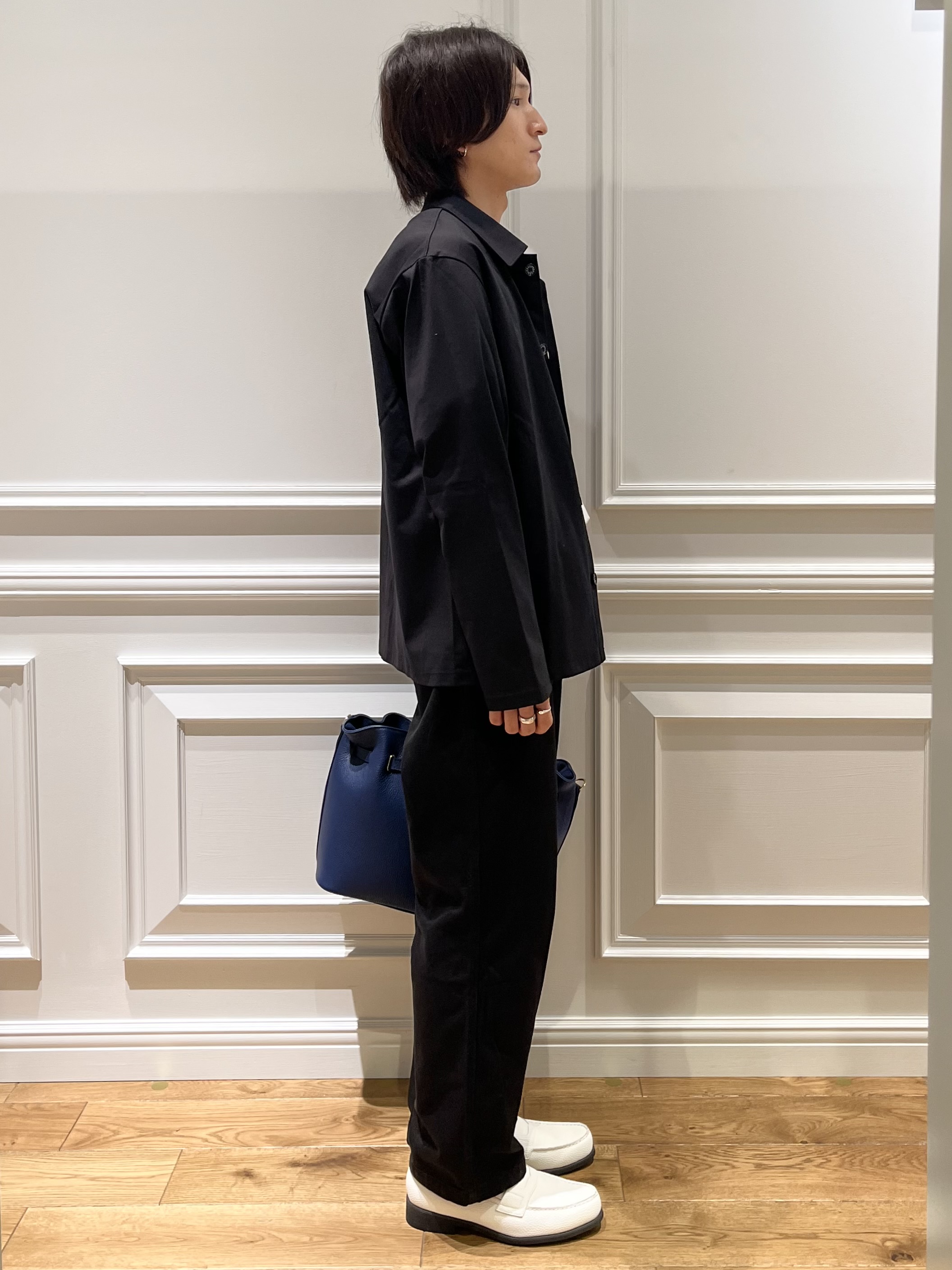 Watanabeさんの「DRESSTERIOR｜【接触冷感/UVカット/抗菌防臭/しわ防止】クールデオドラント ジャージシャツ」を使ったコーディネート