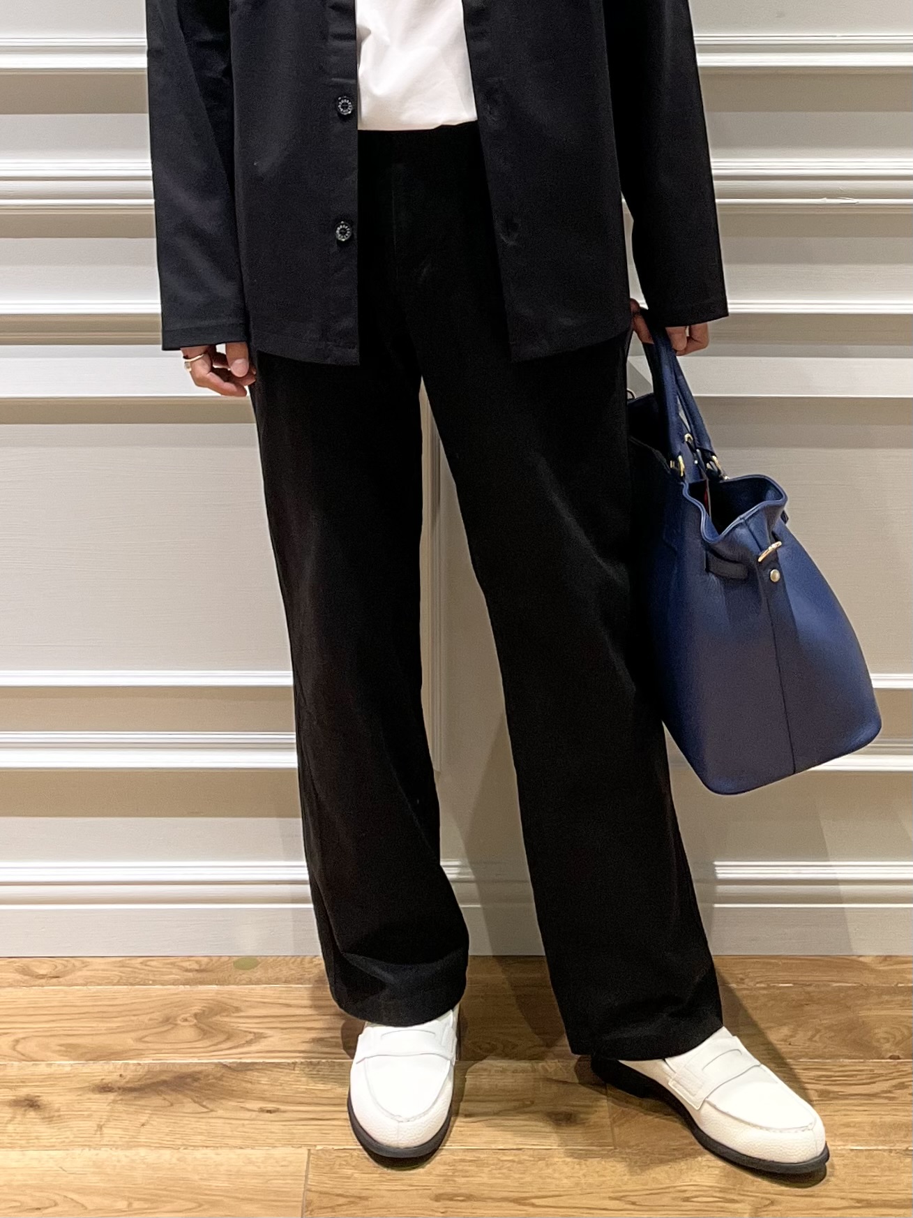 Watanabeさんの「DRESSTERIOR｜【接触冷感/UVカット/抗菌防臭/しわ防止】クールデオドラント ジャージシャツ」を使ったコーディネート