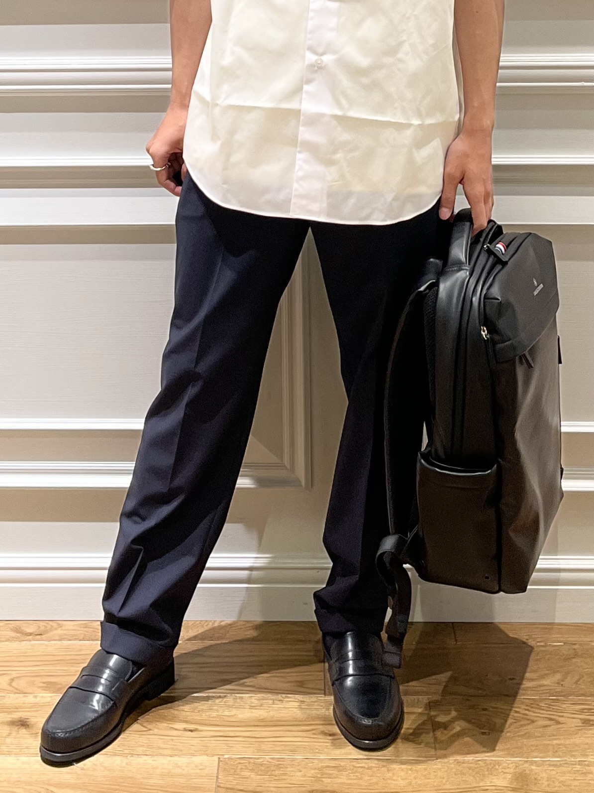 Watanabeさんの「DRESSTERIOR｜【干場義雅&times;DRESSTERIOR/再入荷】シドグラスシャツ」を使ったコーディネート