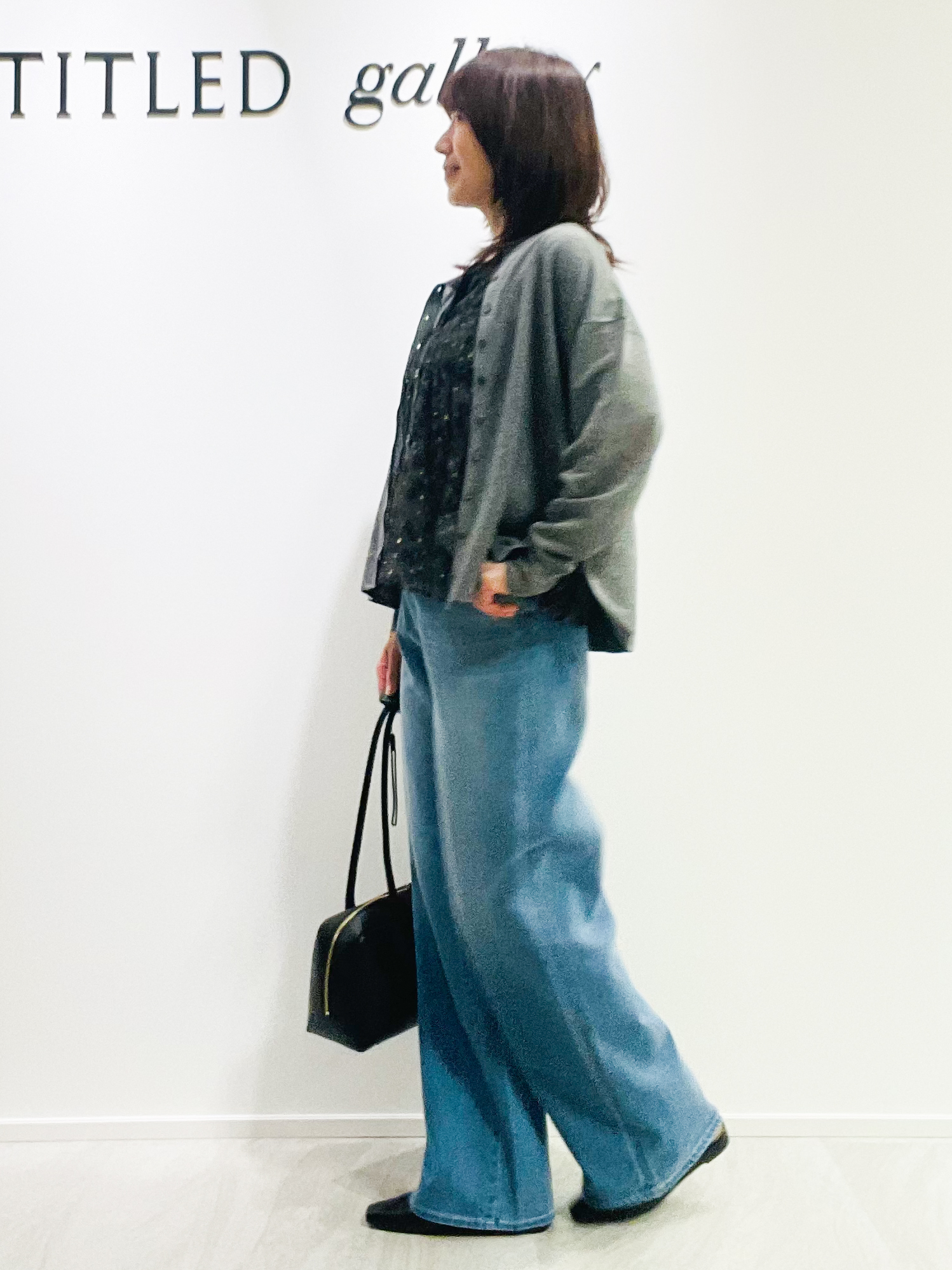 めいさんの「UNTITLED｜【アンサンブル可】前後2WAYカーディガン」を使ったコーディネート
