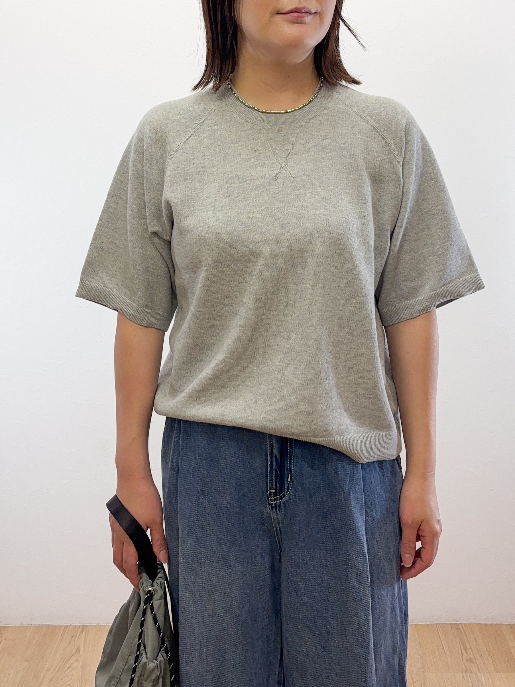 Takeさんの「OPAQUE.CLIP｜スウェットライクニット【洗濯機OK】」を使ったコーディネート
