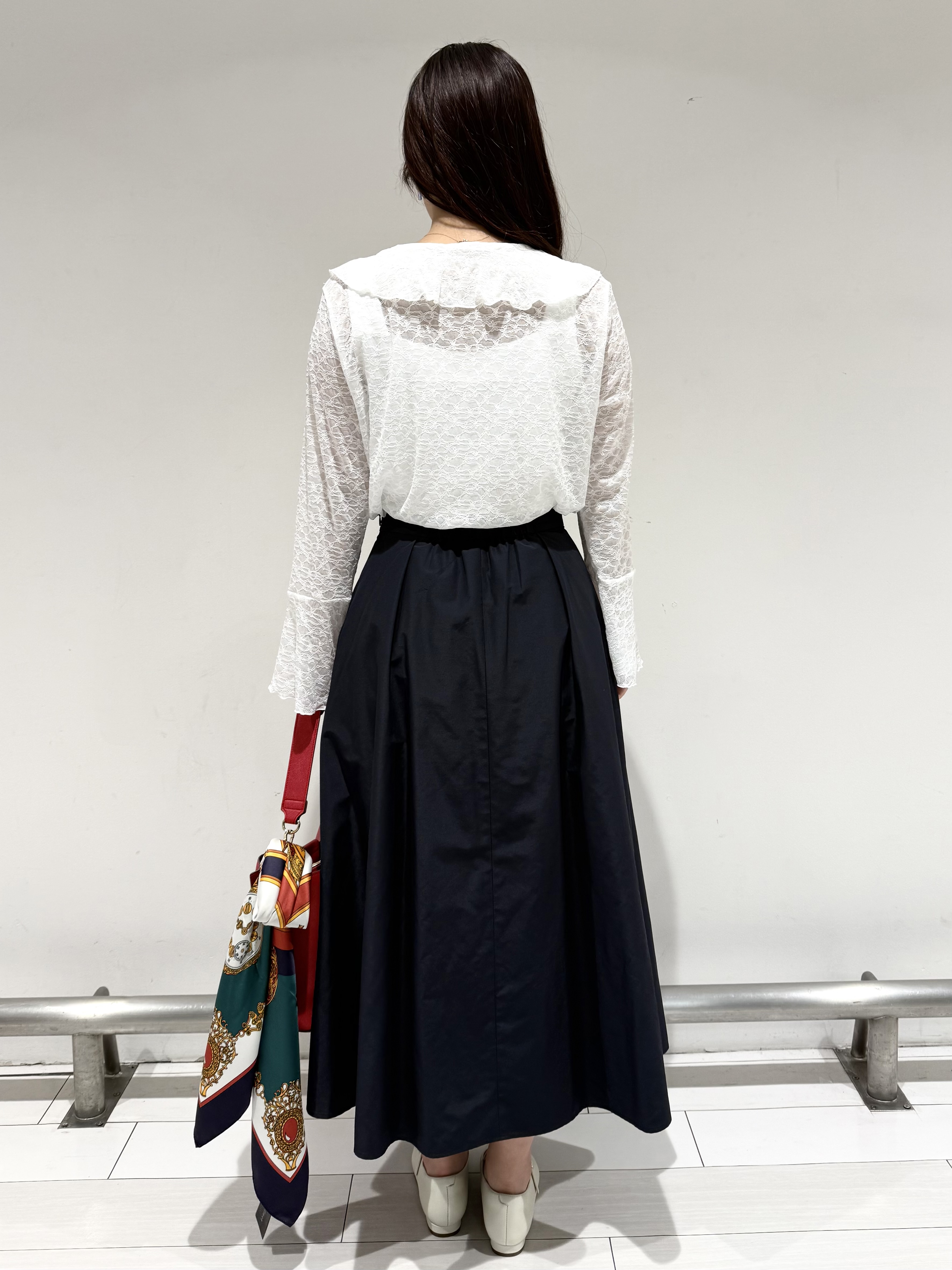 Azusaさんの「Reflect｜【洗える】フリルレースブラウス」を使ったコーディネート