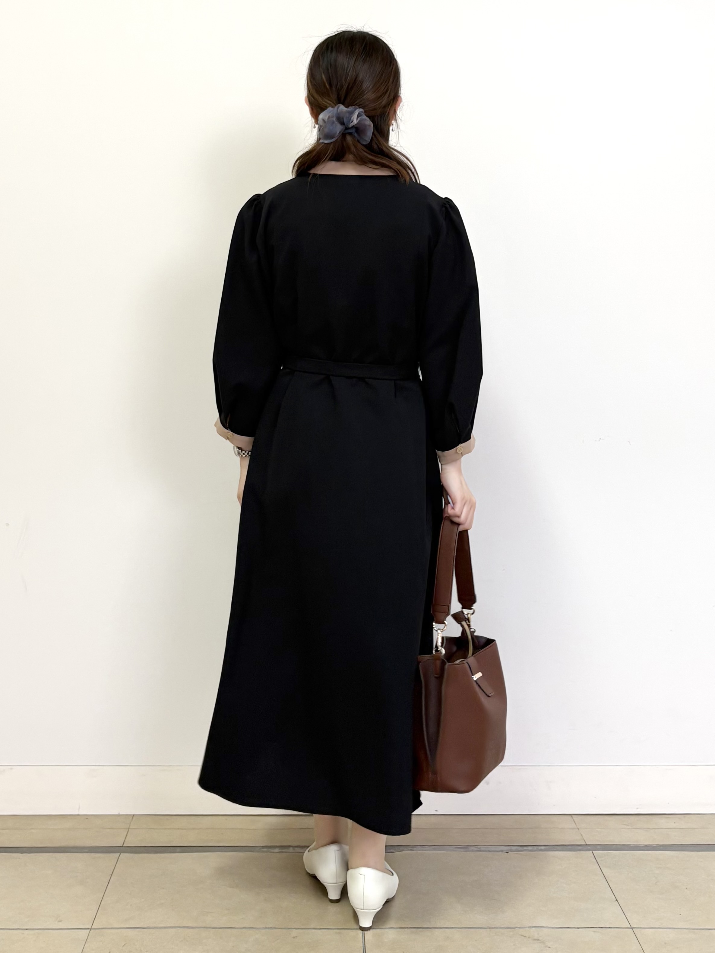 mikiさんの「Reflect｜【手洗い可】Aラインロングワンピース」を使ったコーディネート