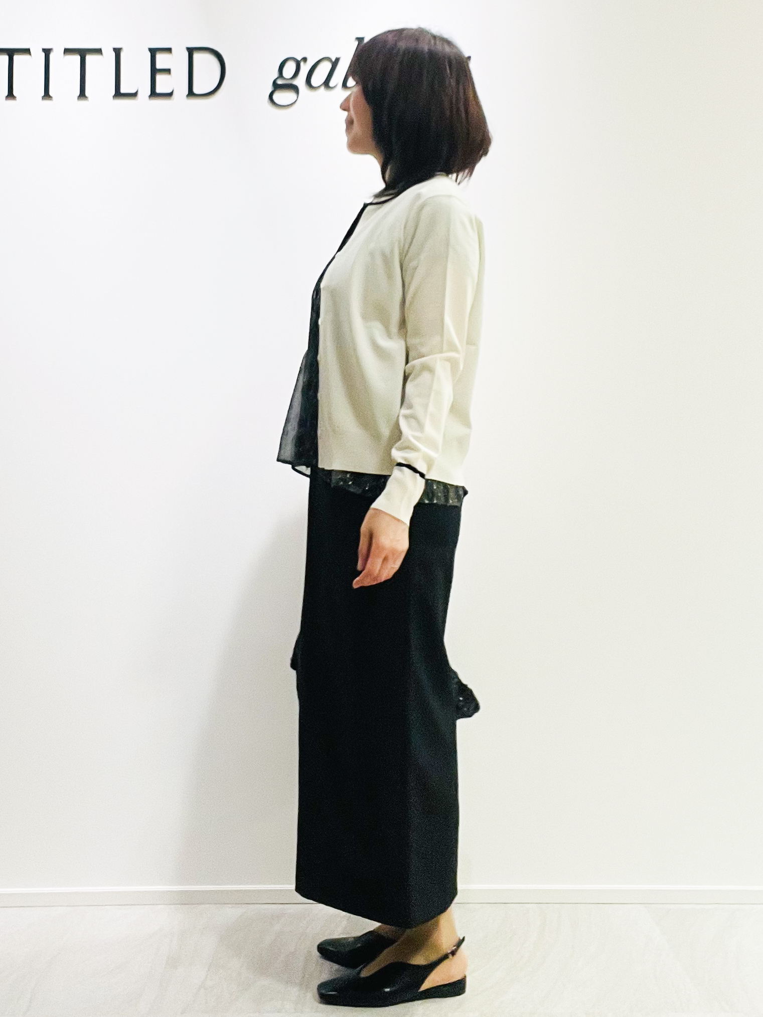 めいさんの「UNTITLED｜【アンサンブル可能】コンパクトニットカーディガン」を使ったコーディネート