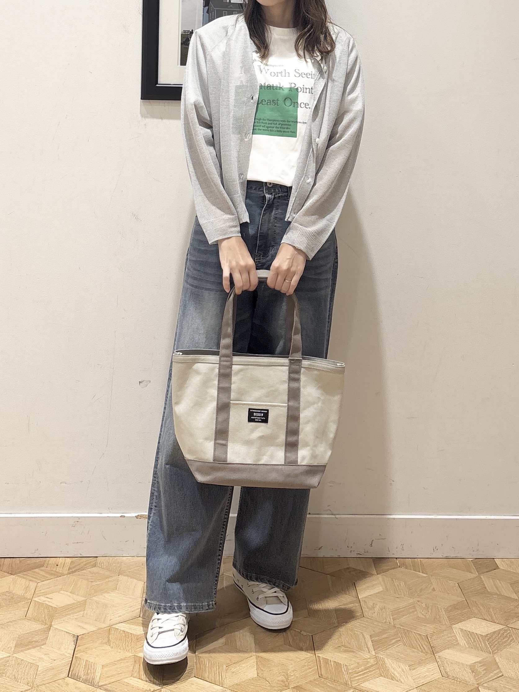 YUMIさんの「Dessin｜お守りカーディガン -ウォッシャブル-」を使ったコーディネート