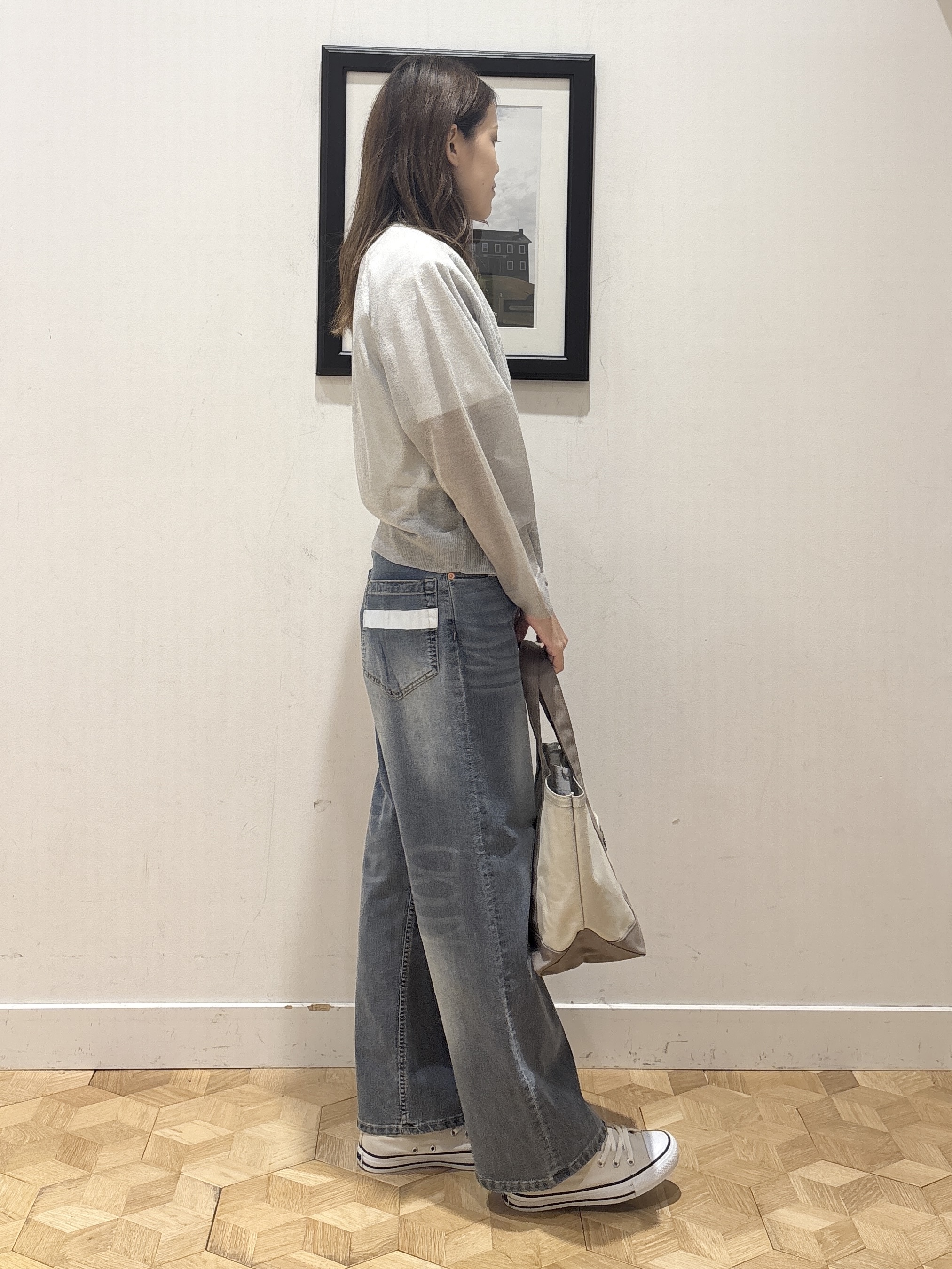 YUMIさんの「Dessin｜お守りカーディガン -ウォッシャブル-」を使ったコーディネート