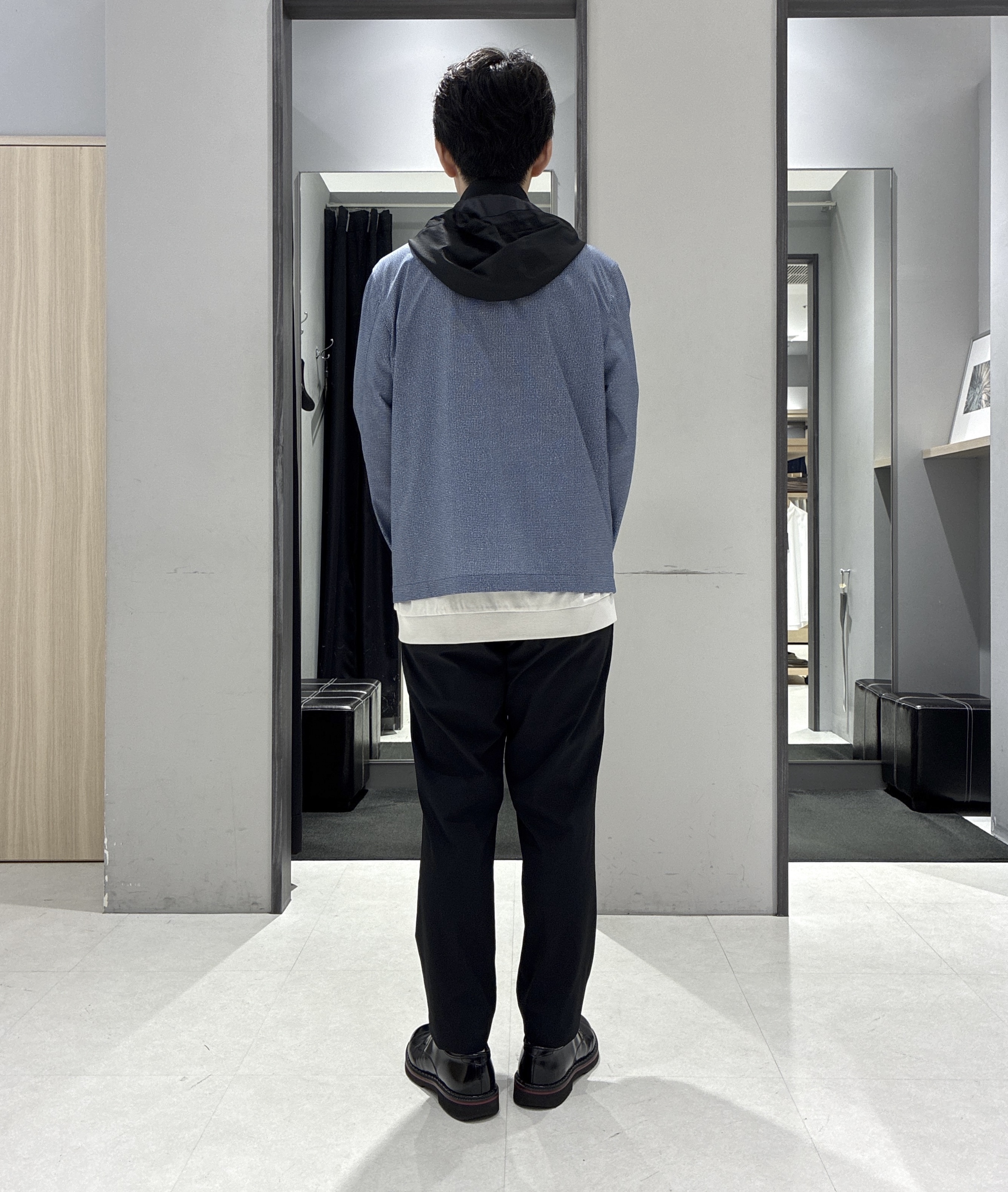 わいずみさんの「TAKEO KIKUCHI｜2WAYアクティブ ライト ブルゾン」を使ったコーディネート