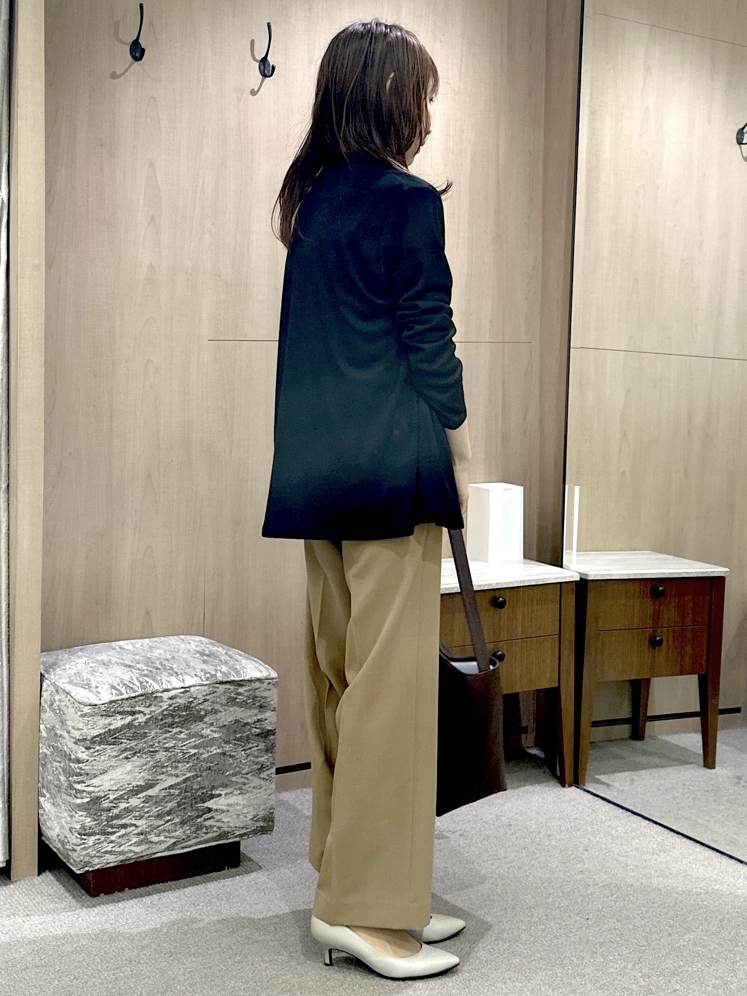 Miwaさんの「UNTITLED｜ヴィンテージドットブラウス」を使ったコーディネート