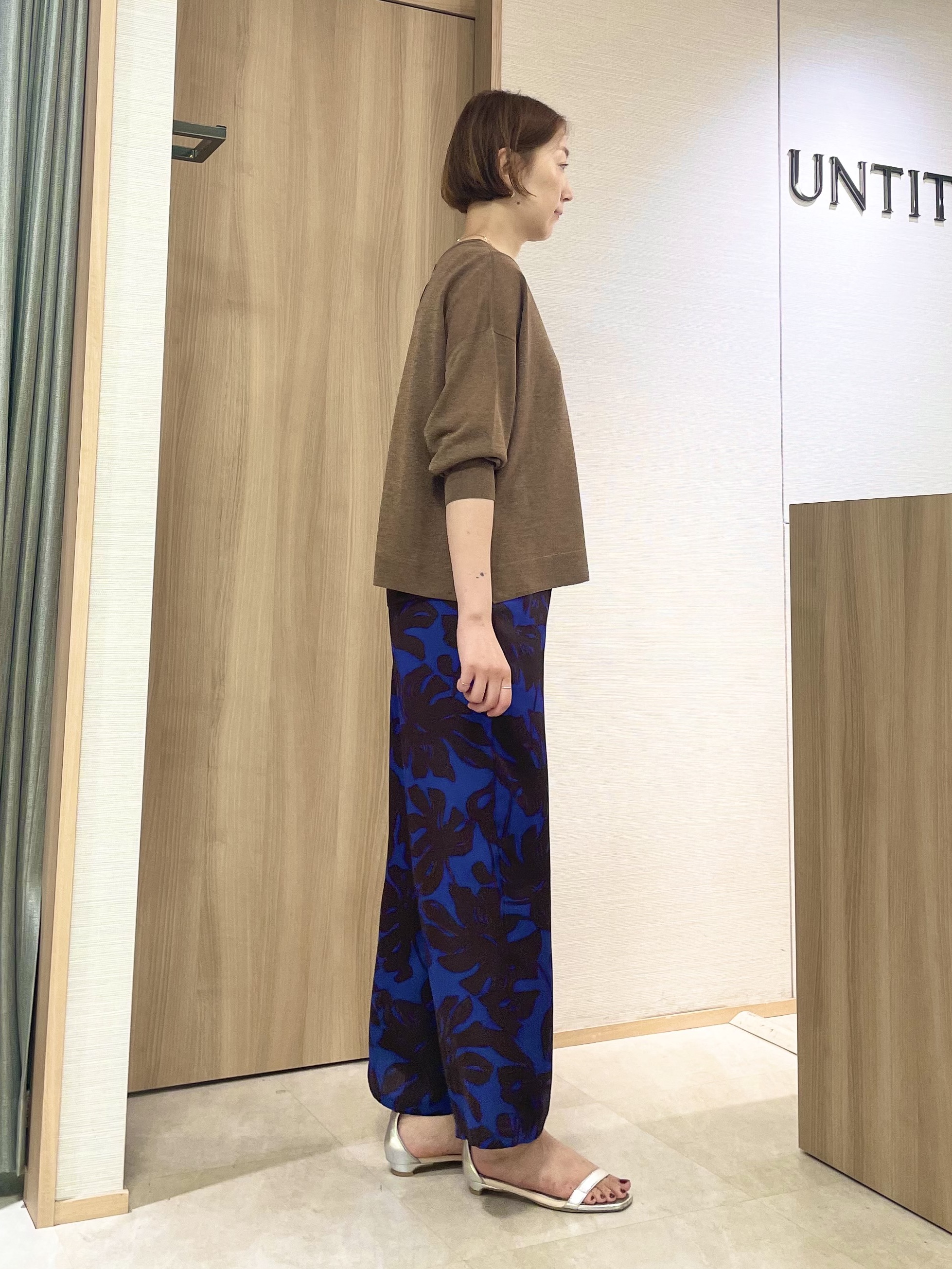aliceさんの「UNTITLED｜【アンサンブル可】前後2WAYカーディガン」を使ったコーディネート