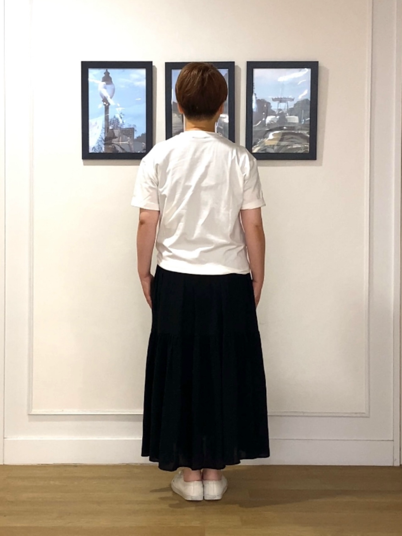 Hiroさんの「Dessin｜コットンボイル フレアワンピース」を使ったコーディネート