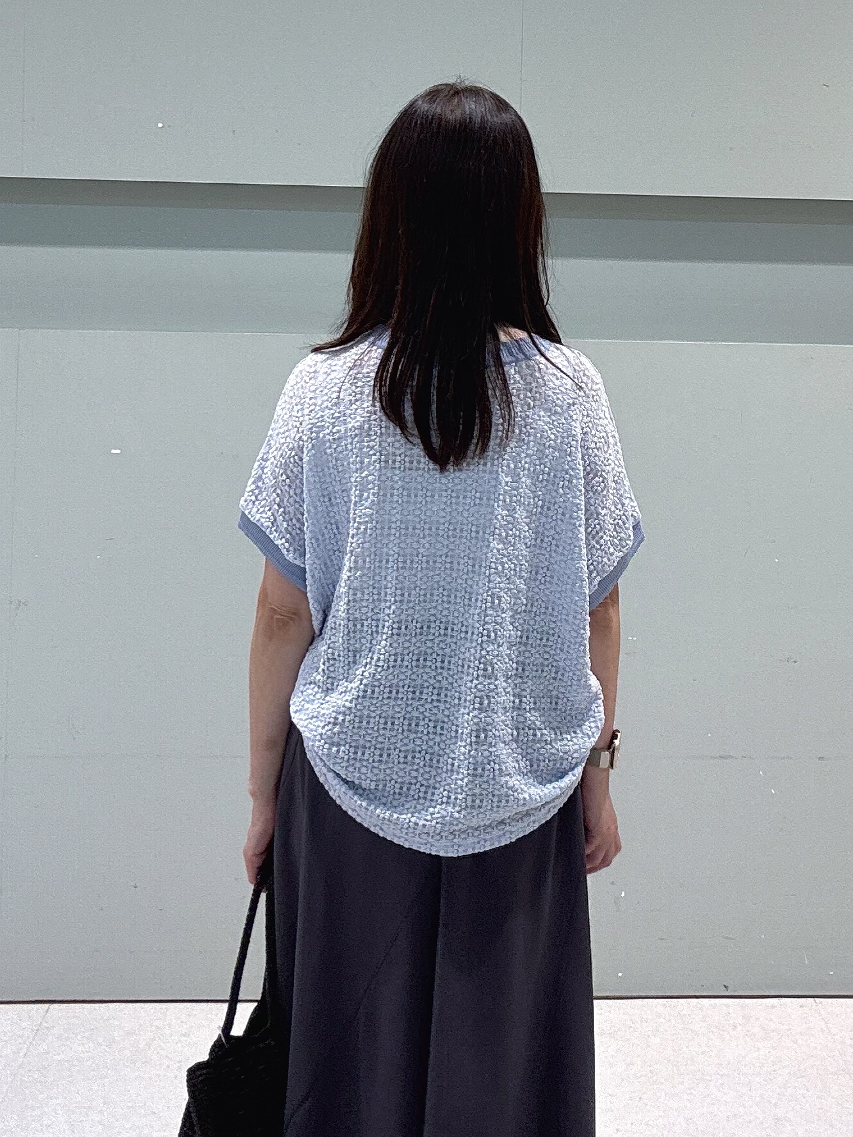 makiさんの「UNTITLED｜【洗える／シアー】ミニヨンレースプルオーバー」を使ったコーディネート