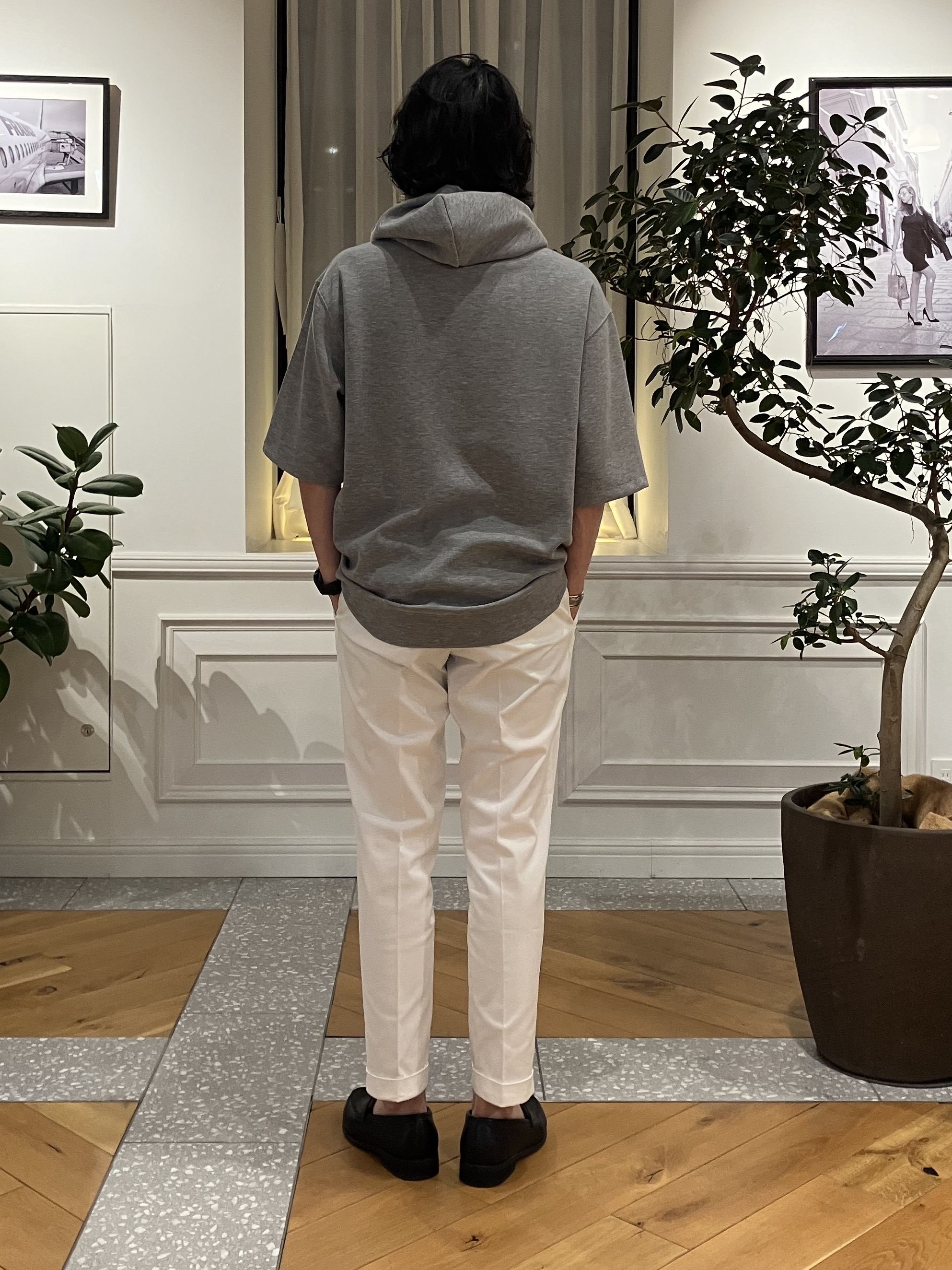 junyaさんの「DRESSTERIOR｜【セットアップ可】ダンボールフーディー」を使ったコーディネート