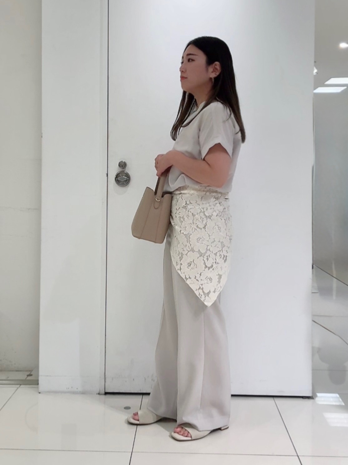 なかじさんの「UNTITLED｜【セットアップ可/通気性/UVカット】エアリークールブラウス」を使ったコーディネート