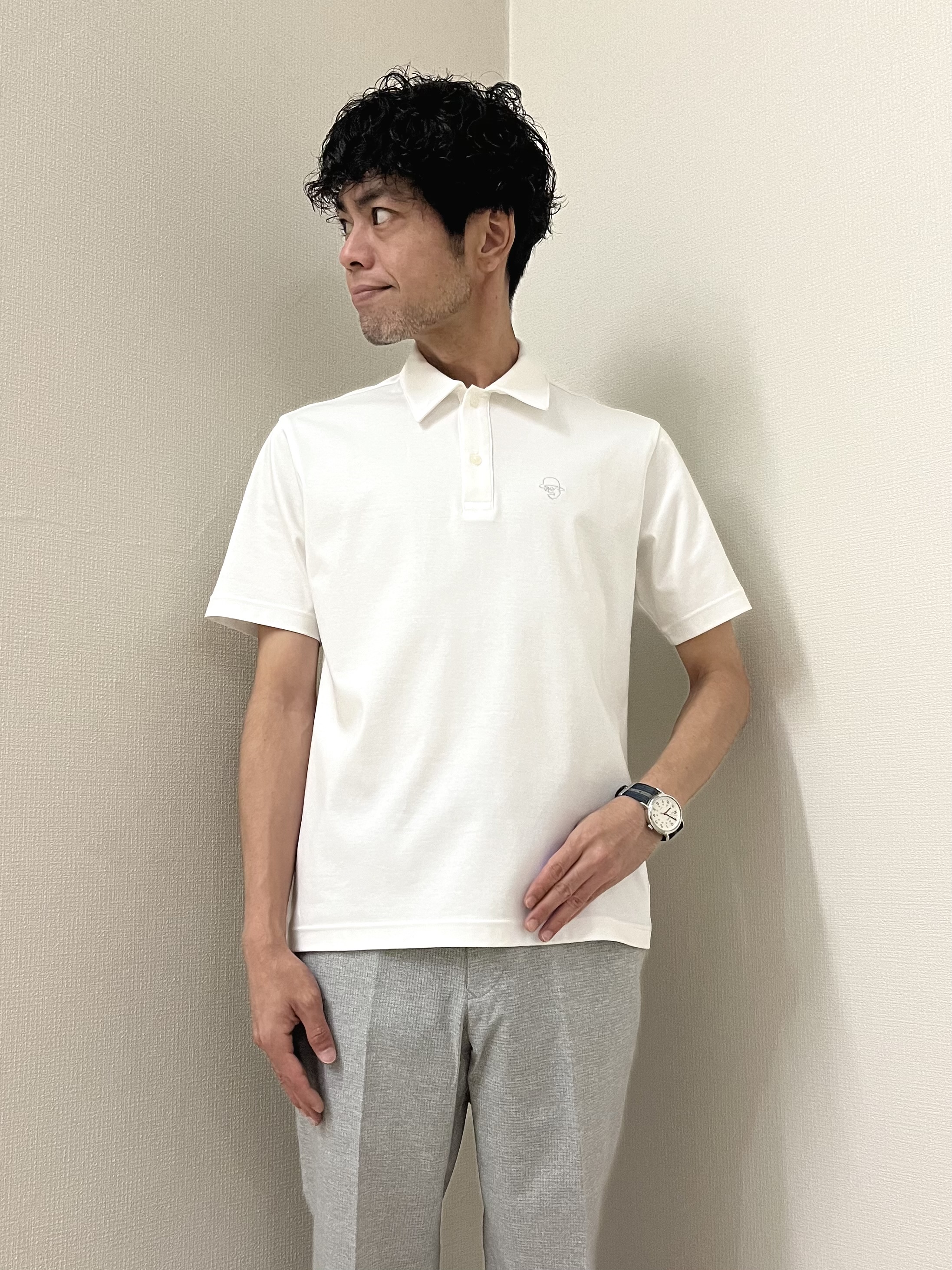 URAさんの「TAKEO KIKUCHI｜【抗菌防臭】CALCULO（R）ジャージ ジャケット」を使ったコーディネート