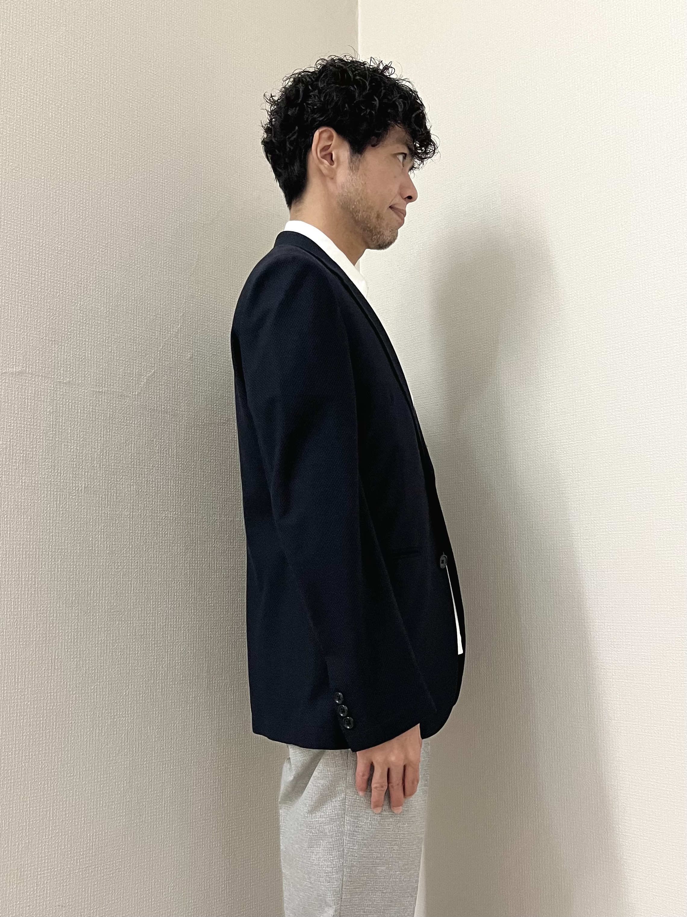URAさんの「TAKEO KIKUCHI｜【抗菌防臭】CALCULO（R）ジャージ ジャケット」を使ったコーディネート