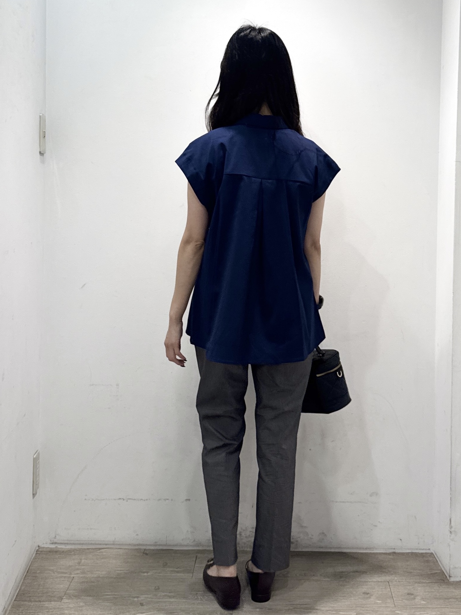 yuicciさんの「OPAQUE.CLIP｜タックペプラムブラウス【洗濯機OK】」を使ったコーディネート