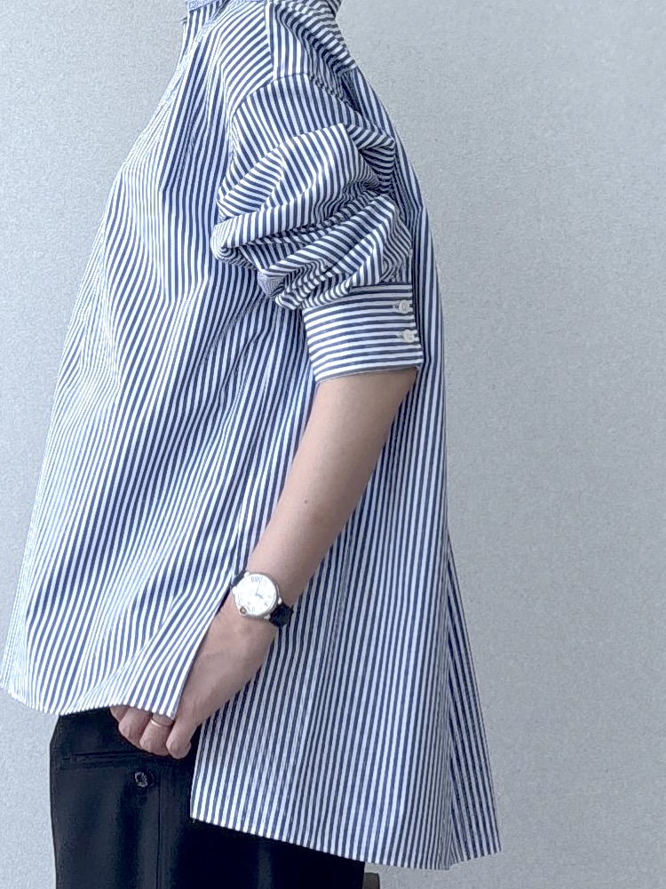 saitoさんの「DRESSTERIOR｜【接触冷感/UVカット/着回し】スキッパーブラウス」を使ったコーディネート