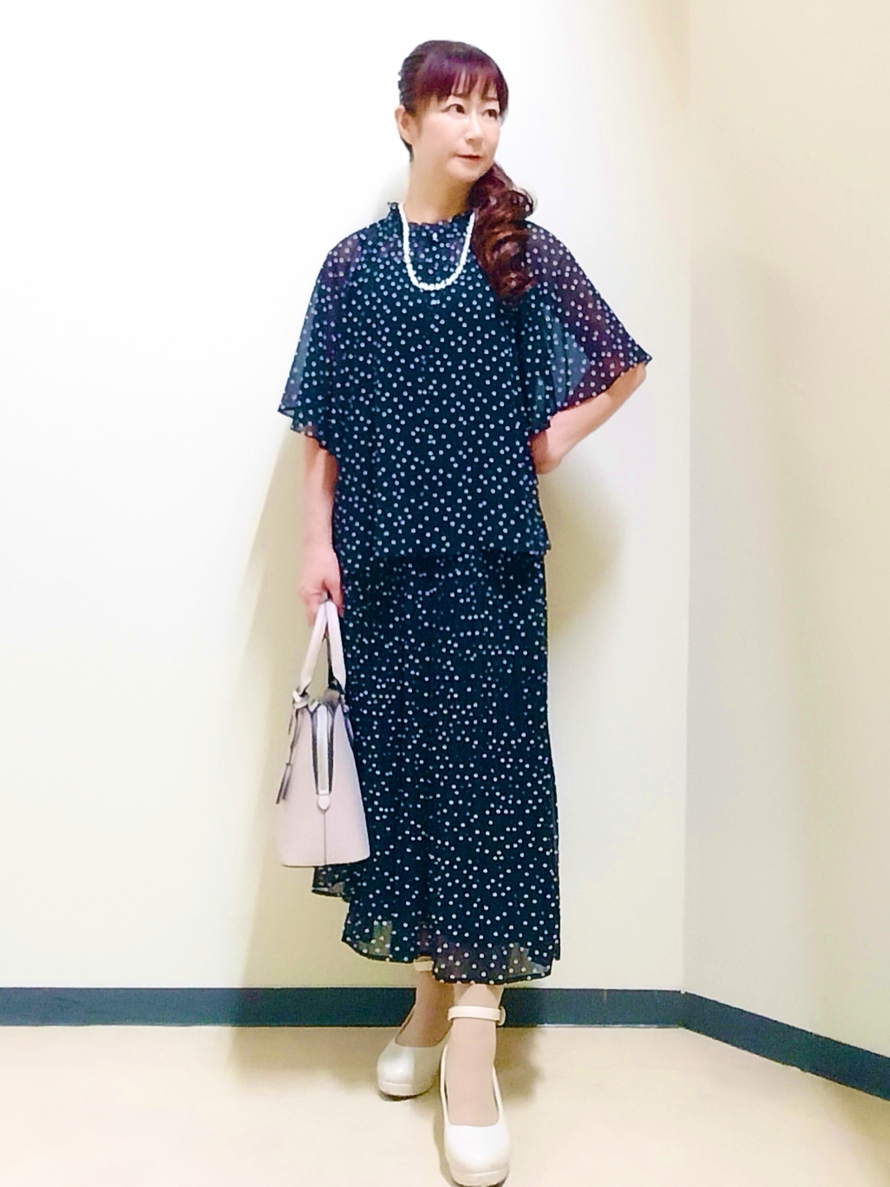 花さんの「Reflect｜【SS-4Lサイズ／UVカット／接触冷感】匠ジャケット／ベーシックテーラード」を使ったコーディネート