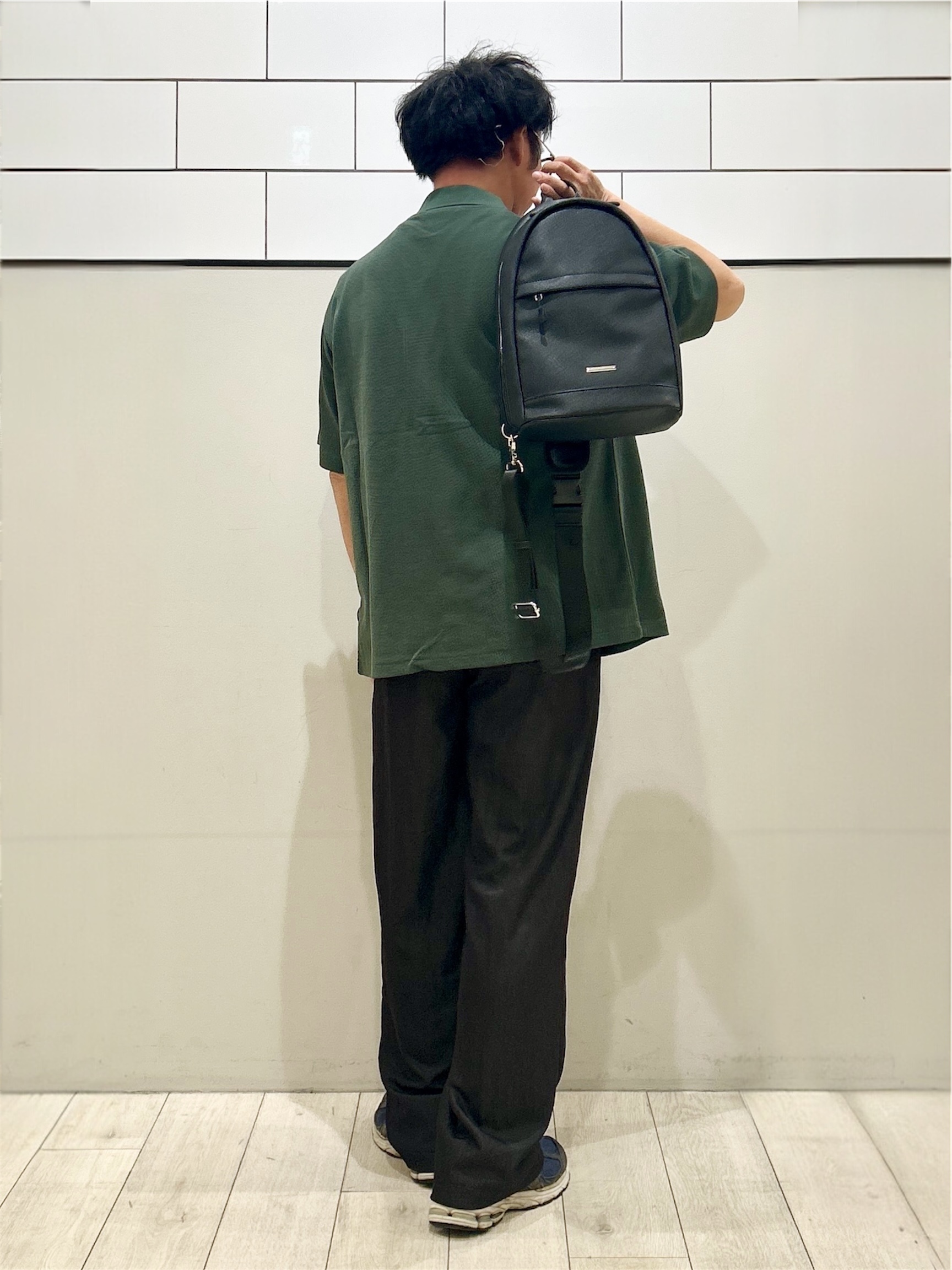 KENJI Iさんの「THE SHOP TK｜【半袖シャツ＋インナー セットアイテム】カノコ半袖シャツ＆半袖Tシャツ」を使ったコーディネート