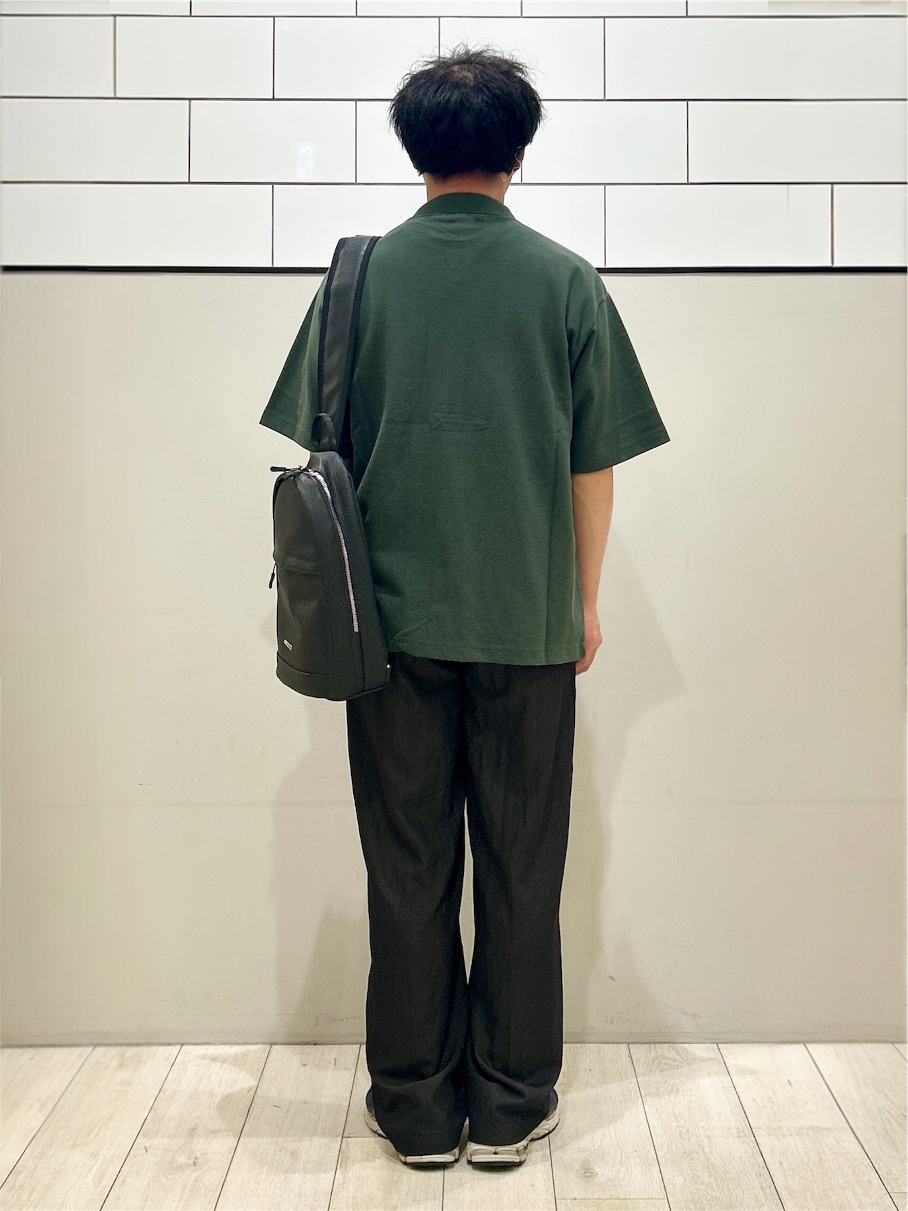KENJI Iさんの「THE SHOP TK｜【半袖シャツ＋インナー セットアイテム】カノコ半袖シャツ＆半袖Tシャツ」を使ったコーディネート