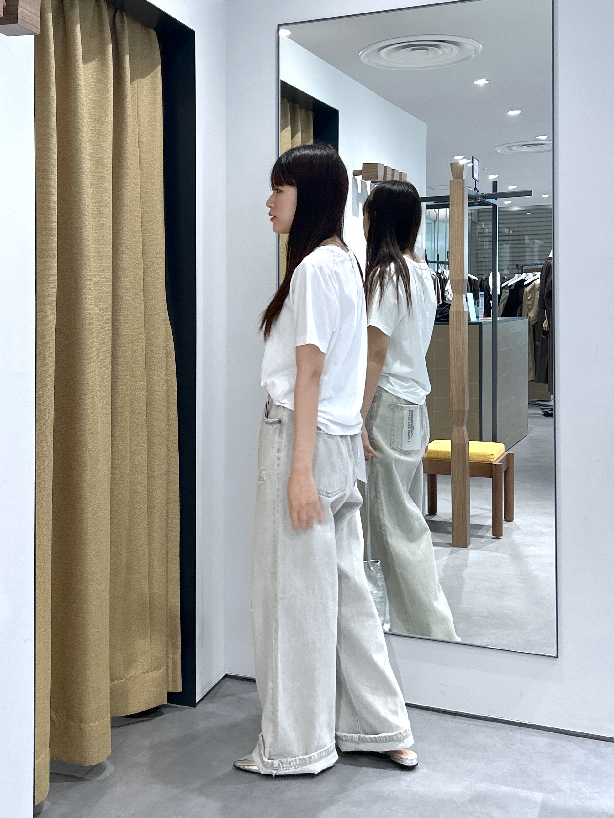 Renoさんの「INDIVI｜3DプリントロゴTシャツ【再入荷】」を使ったコーディネート