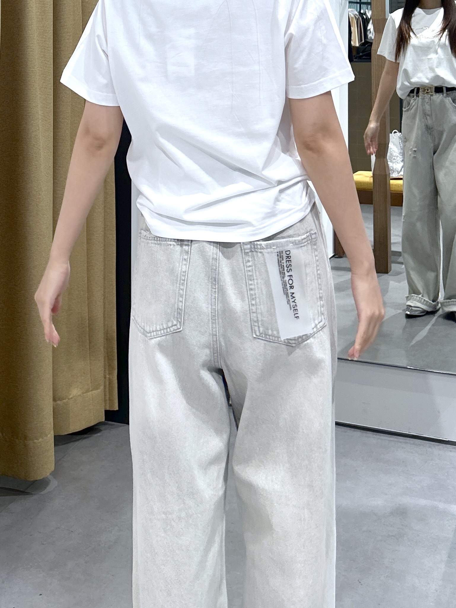 Renoさんの「INDIVI｜3DプリントロゴTシャツ【再入荷】」を使ったコーディネート