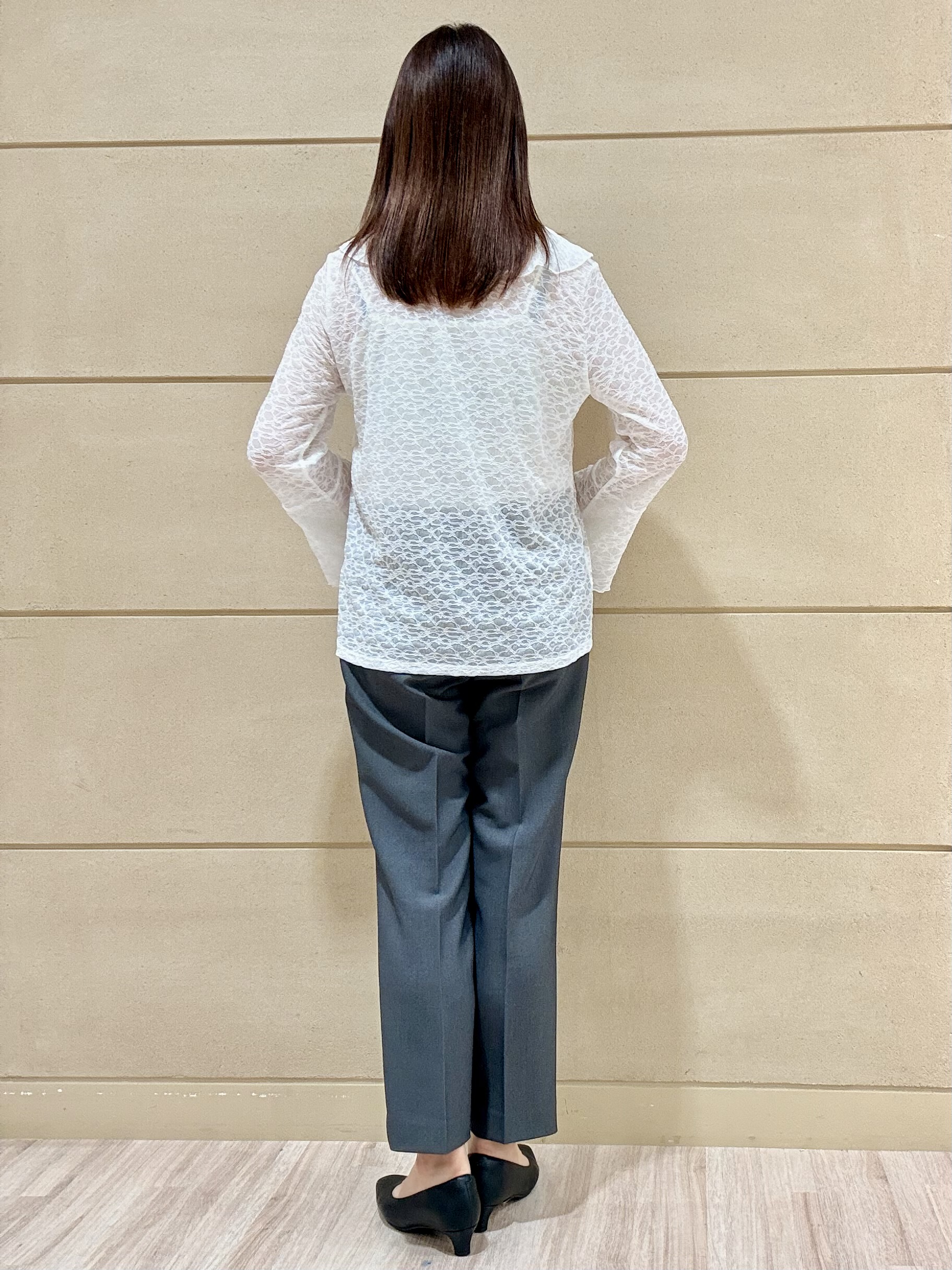 Marさんの「Reflect｜【洗える】フリルレースブラウス」を使ったコーディネート